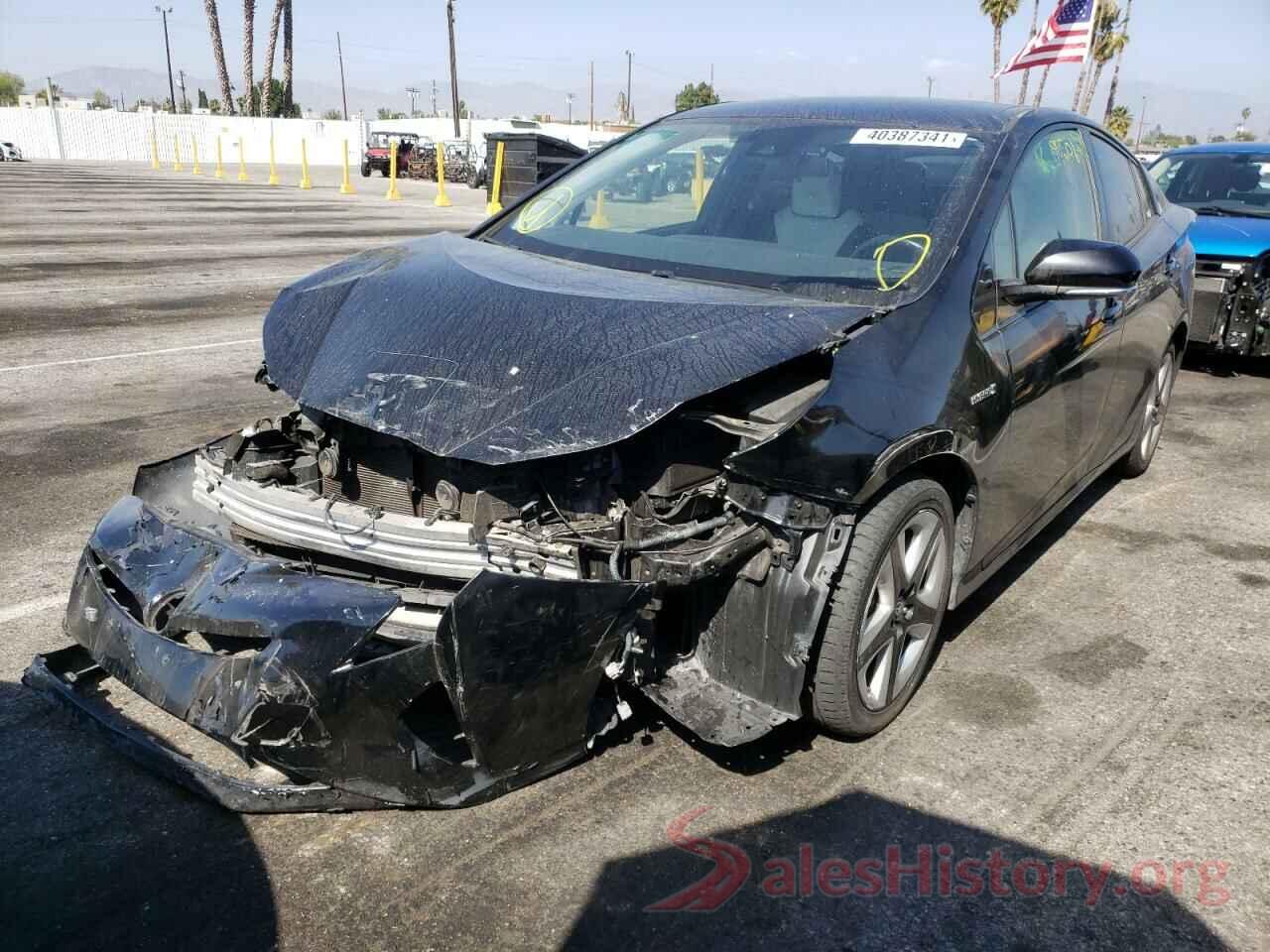 JTDKARFU6G3016975 2016 TOYOTA PRIUS