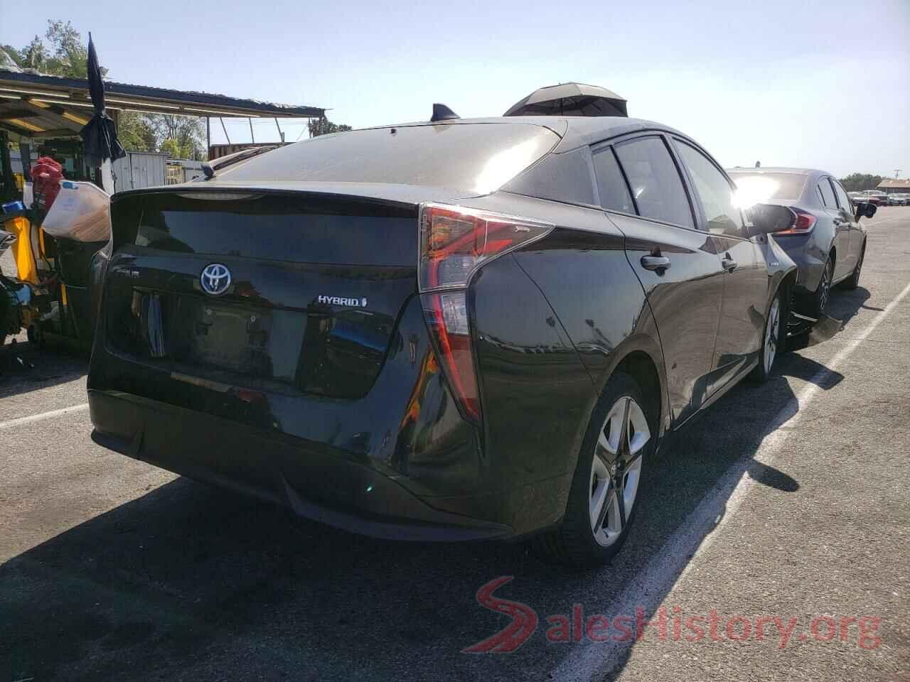 JTDKARFU6G3016975 2016 TOYOTA PRIUS