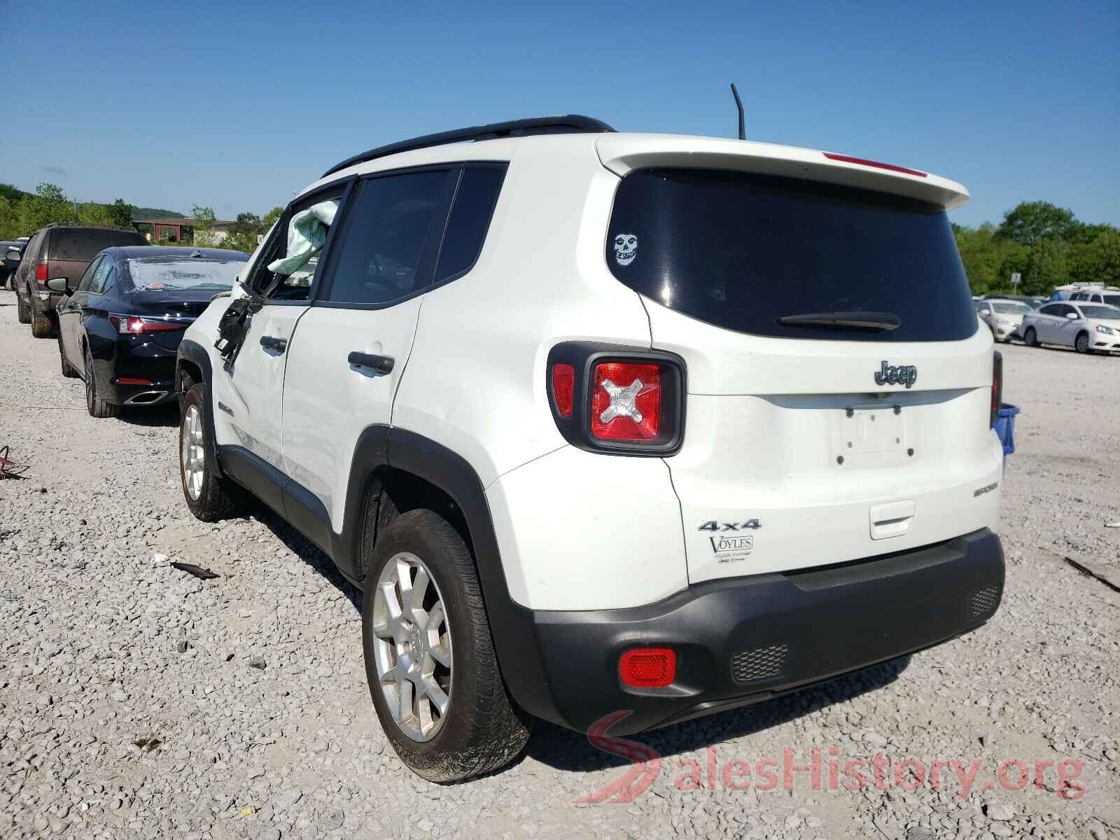 ZACNJBAB7LPK98203 2020 JEEP RENEGADE