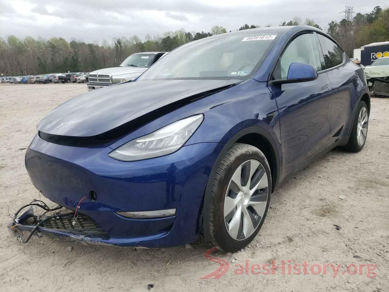 5YJYGDED2MF104935 2021 TESLA MODEL Y