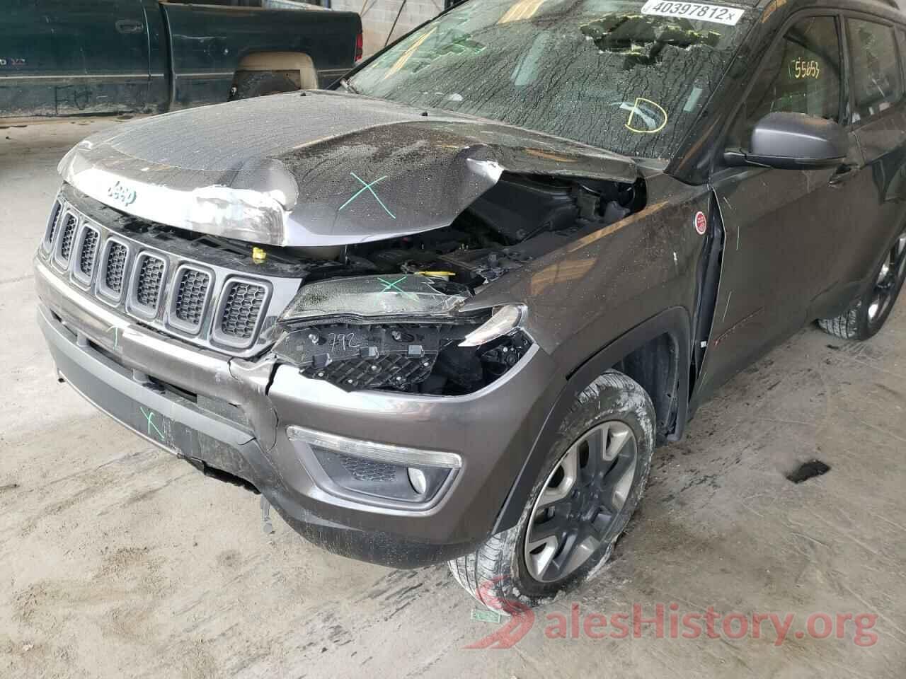 3C4NJDDB8HT657181 2017 JEEP COMPASS