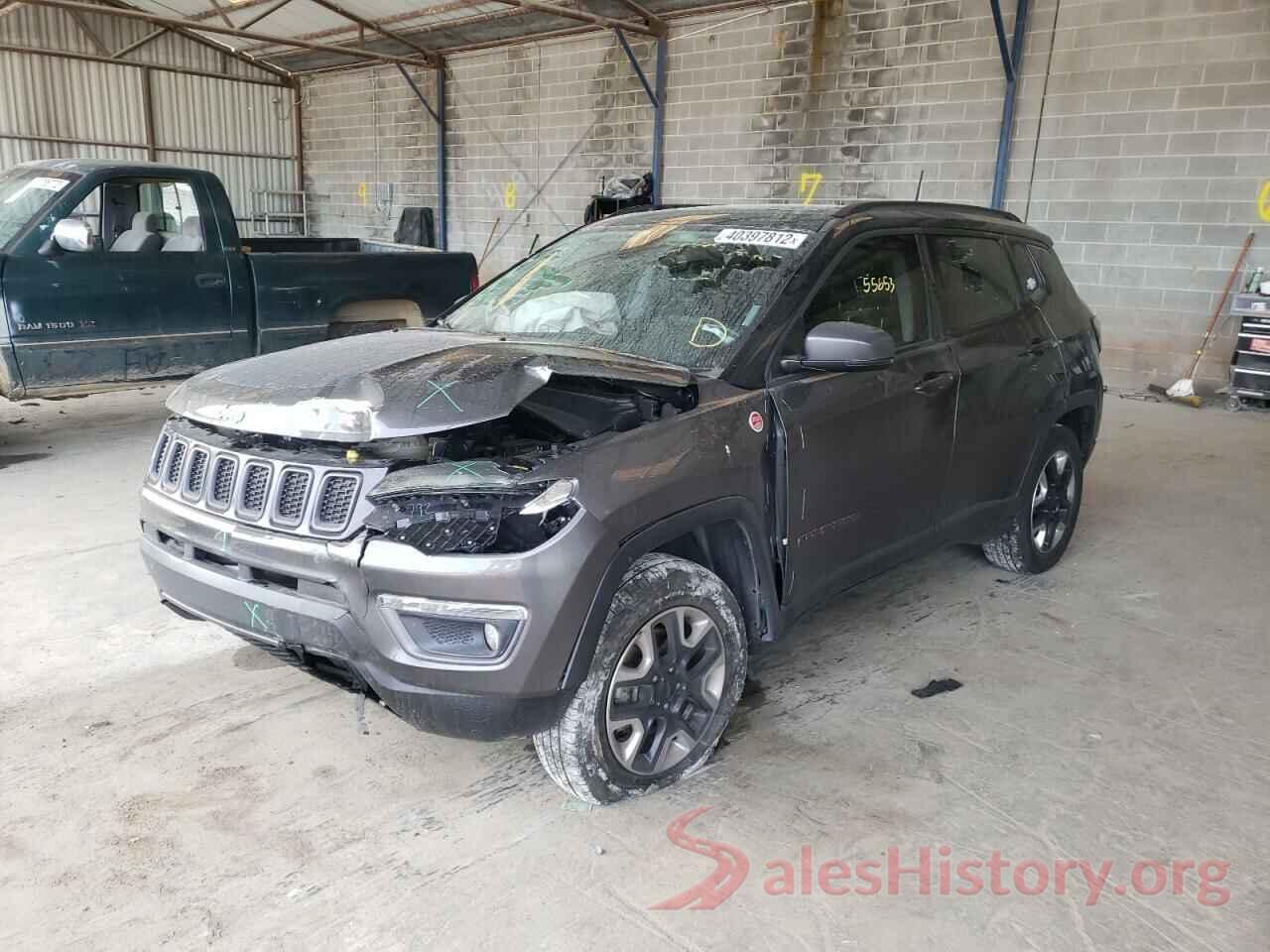 3C4NJDDB8HT657181 2017 JEEP COMPASS