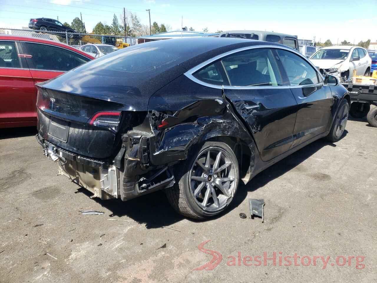 5YJ3E1EA4KF361645 2019 TESLA MODEL 3