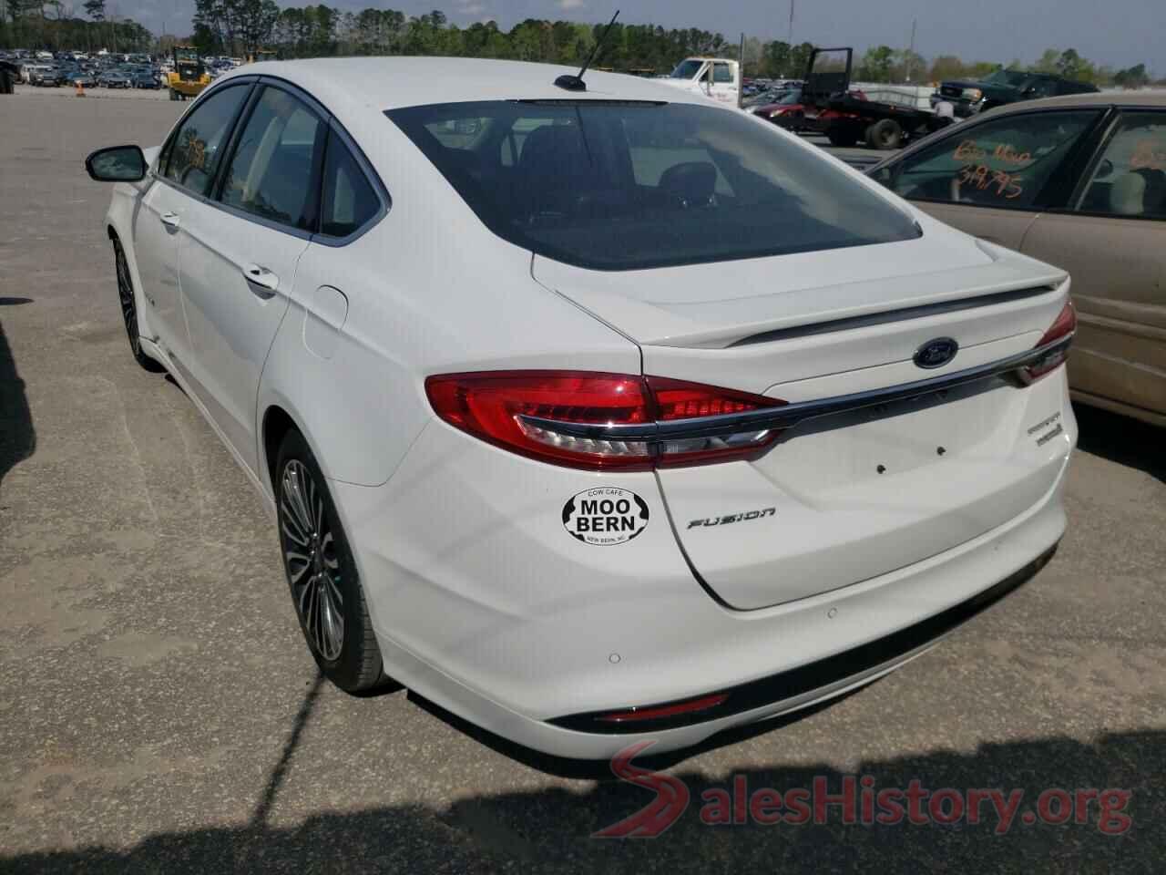 3FA6P0RU4JR148607 2018 FORD FUSION