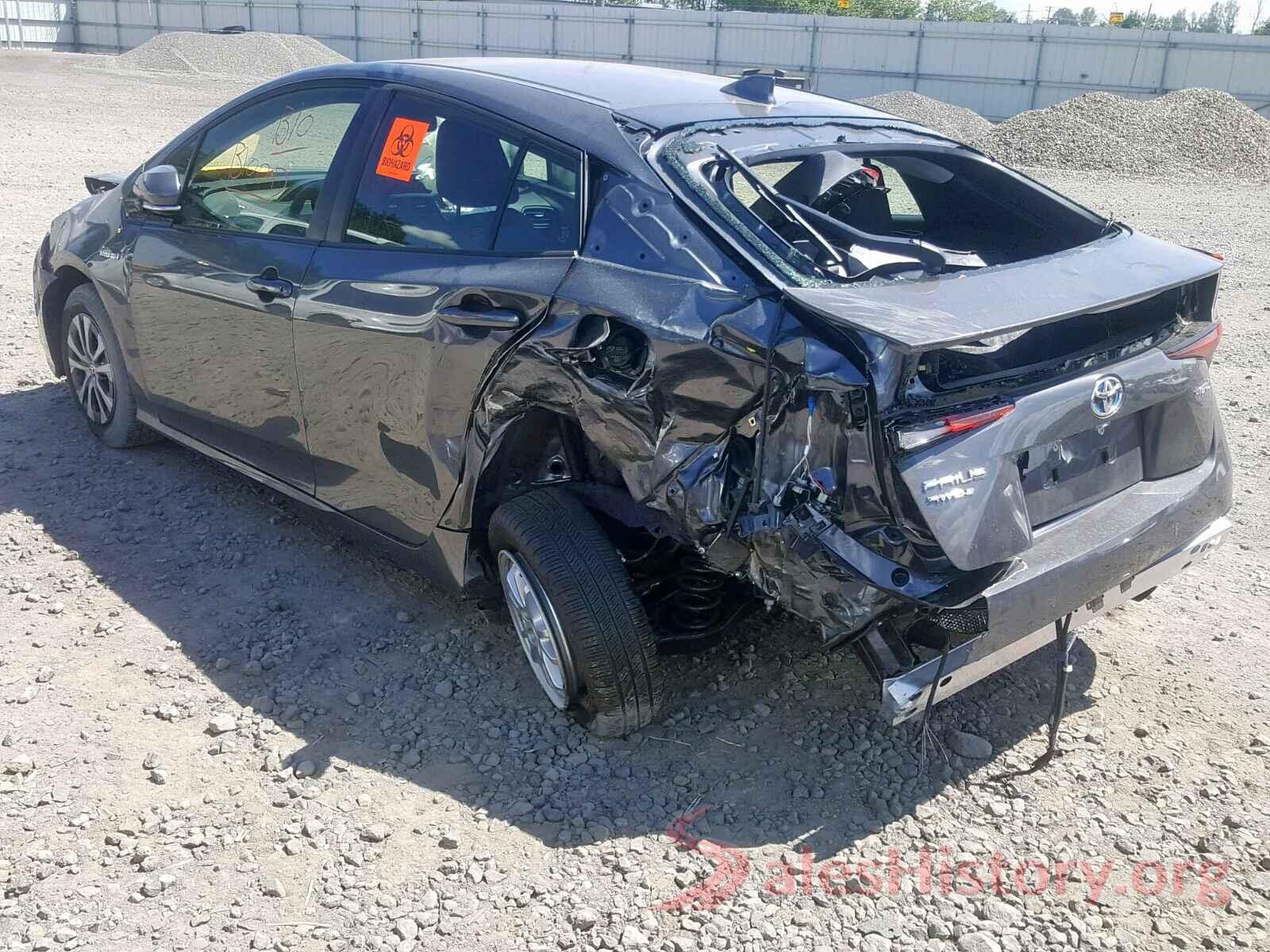 JTDL9RFU9K3005345 2019 TOYOTA PRIUS