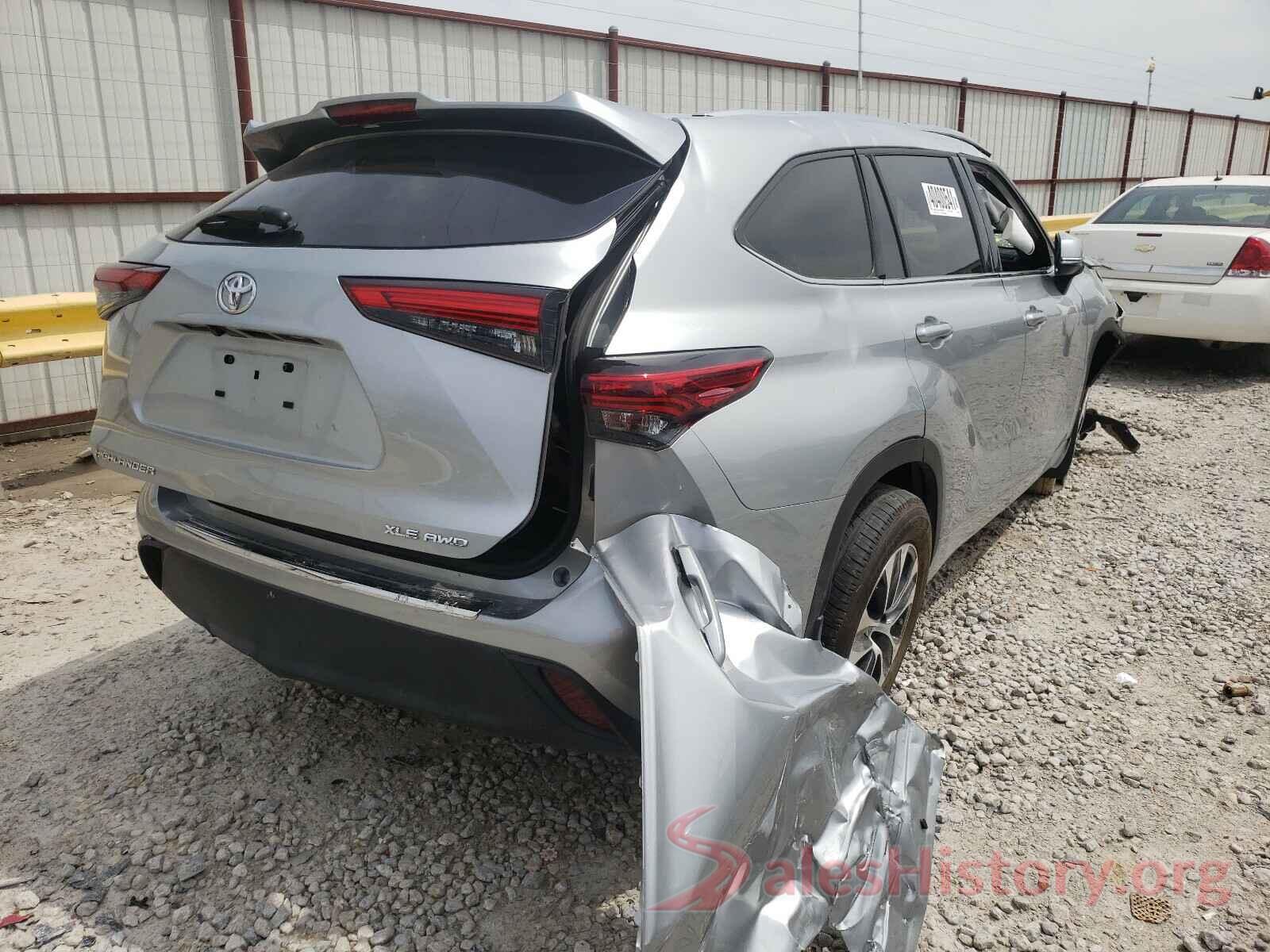 5TDGZRBH8LS504860 2020 TOYOTA HIGHLANDER