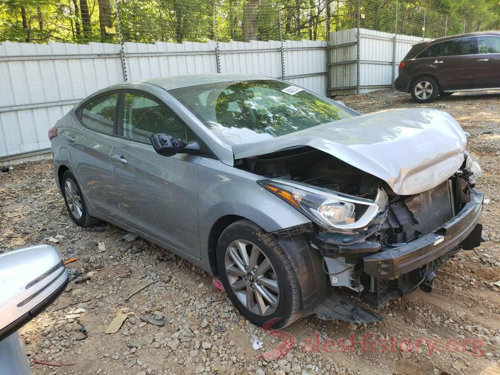 5NPDH4AE2GH683909 2016 HYUNDAI ELANTRA