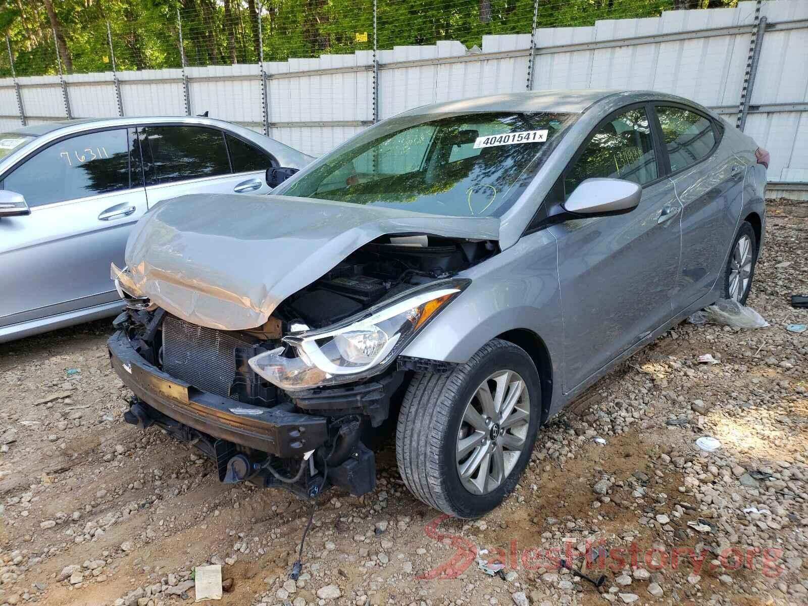 5NPDH4AE2GH683909 2016 HYUNDAI ELANTRA