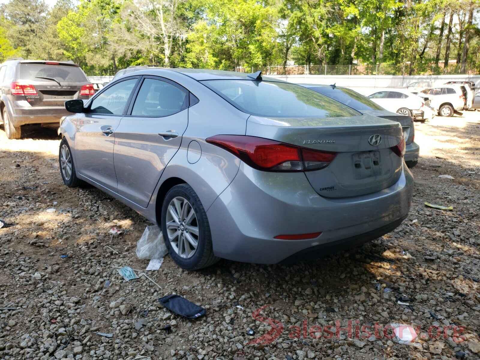 5NPDH4AE2GH683909 2016 HYUNDAI ELANTRA