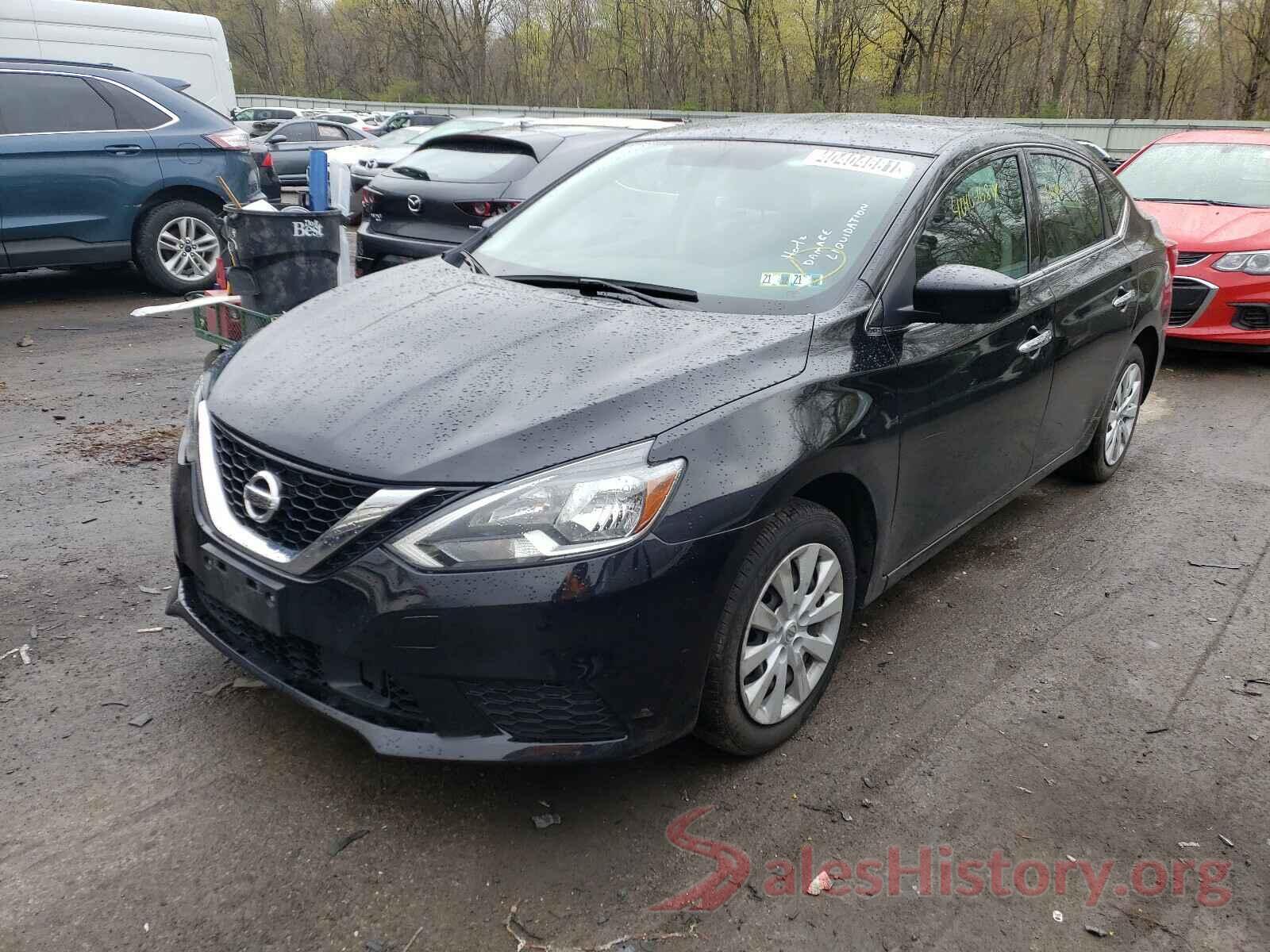 3N1AB7AP1KY314156 2019 NISSAN SENTRA