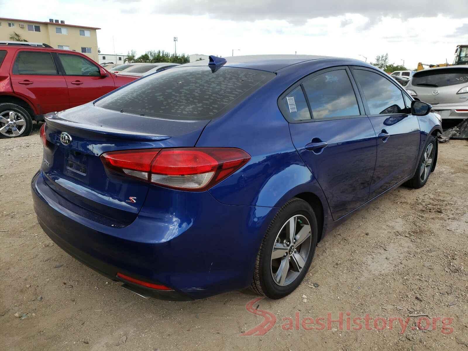 3KPFL4A72JE190428 2018 KIA FORTE