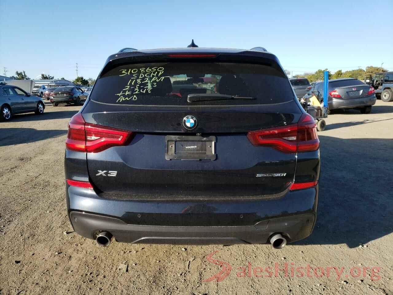 5UXTY3C05L9C73293 2020 BMW X3