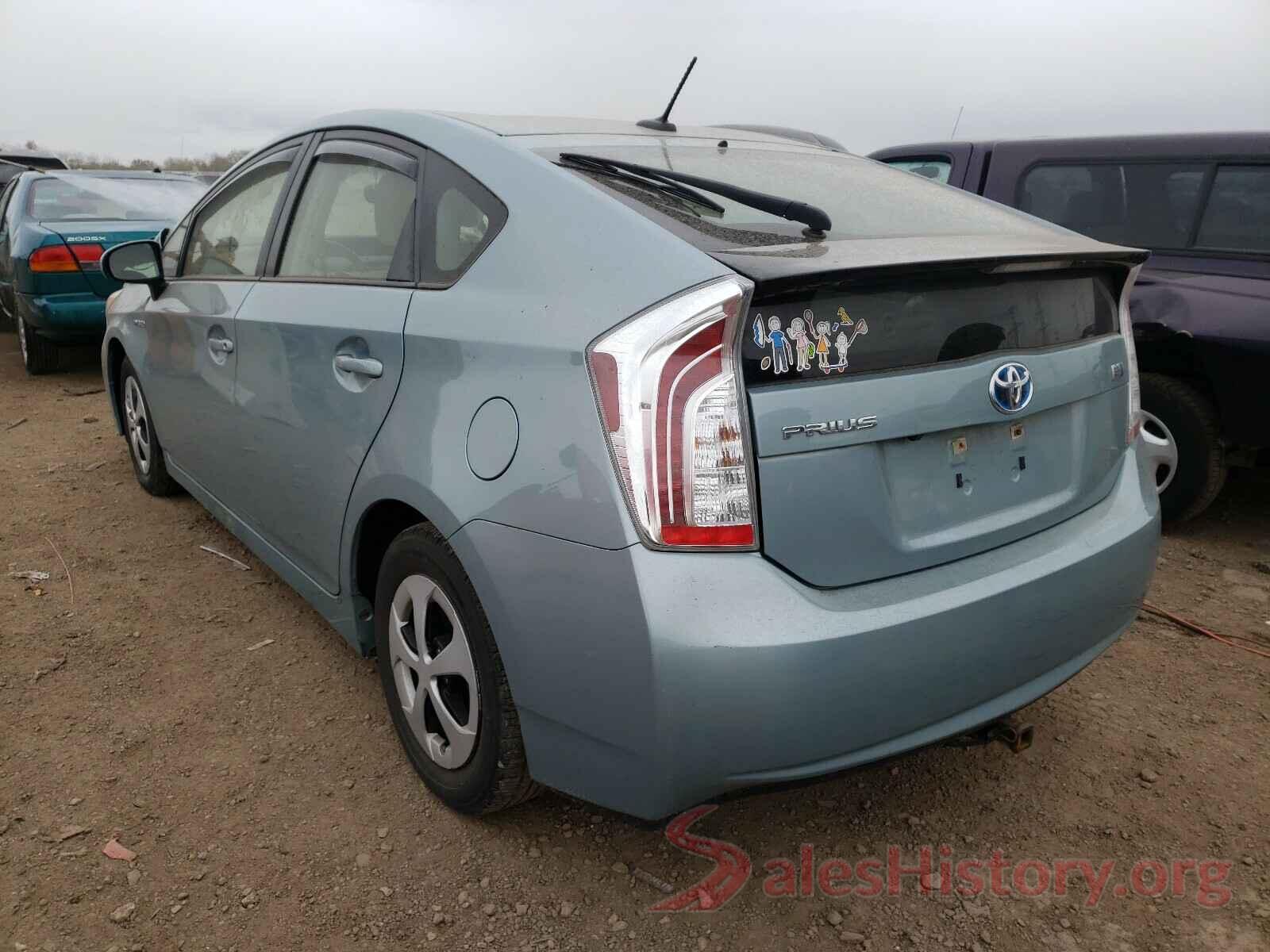 JTDKN3DU5F2004356 2015 TOYOTA PRIUS