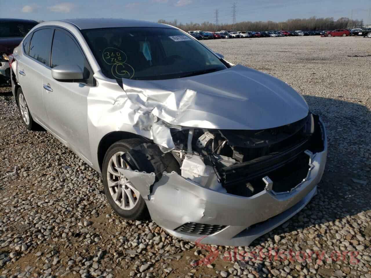 3N1AB7AP8KY355710 2019 NISSAN SENTRA