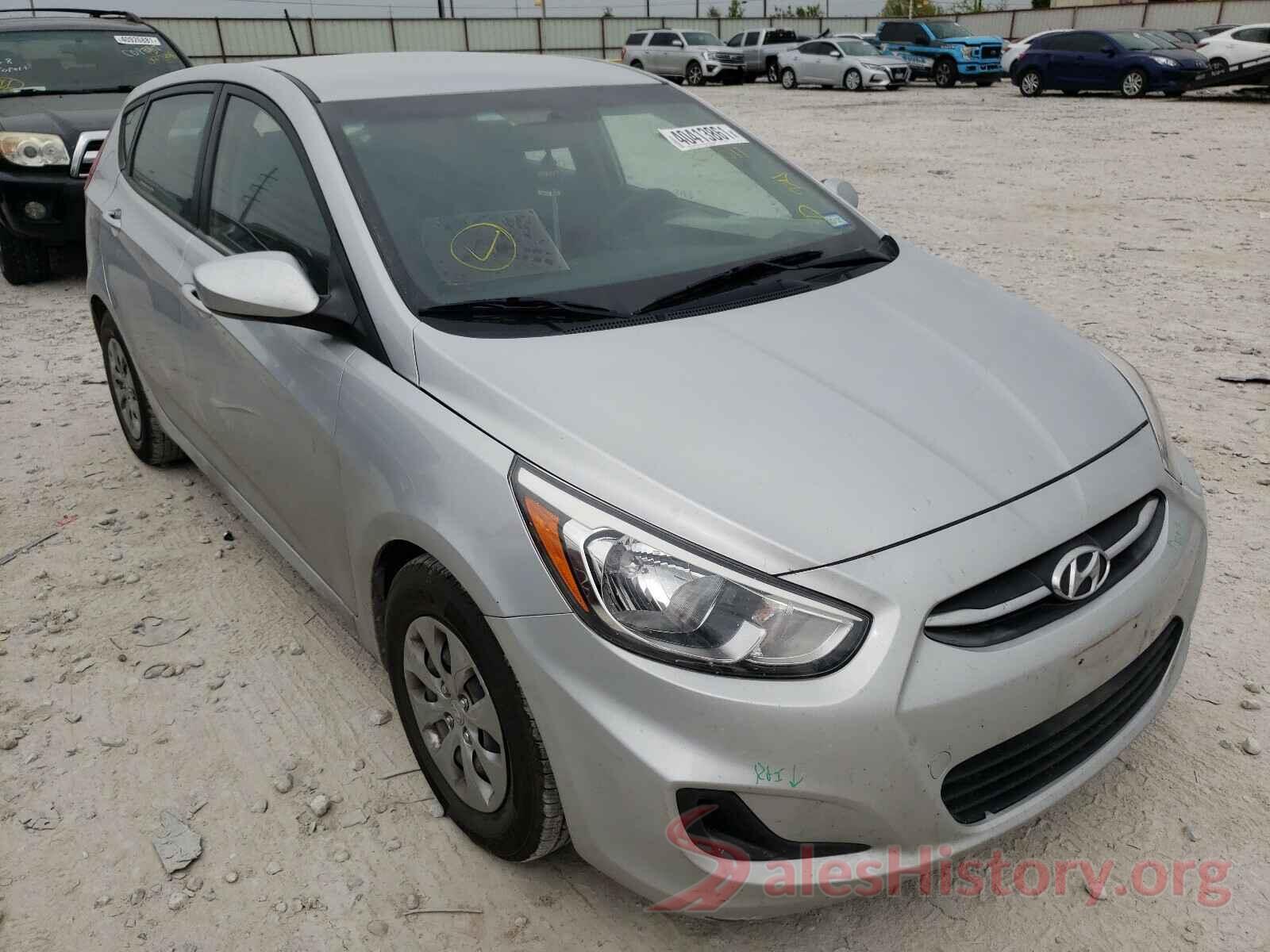 KMHCT5AE1HU325011 2017 HYUNDAI ACCENT