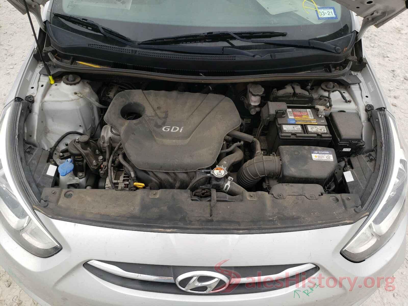 KMHCT5AE1HU325011 2017 HYUNDAI ACCENT