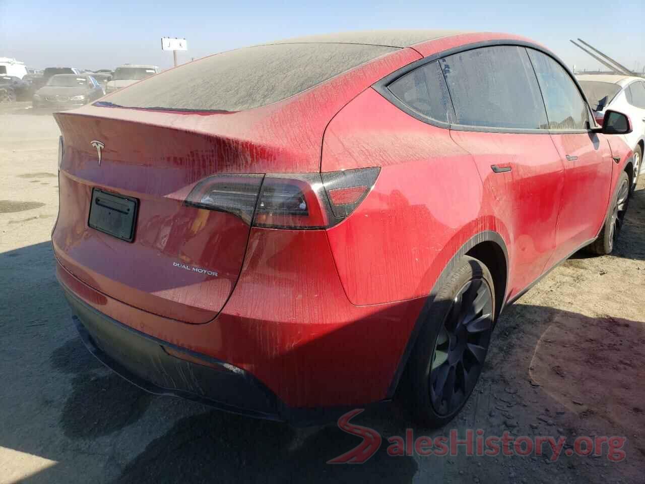 5YJYGAEE4MF280523 2021 TESLA MODEL Y