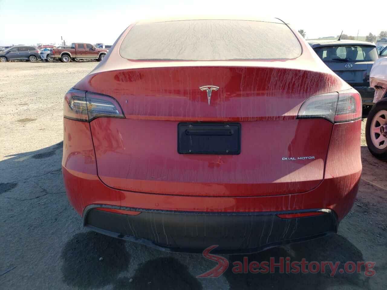 5YJYGAEE4MF280523 2021 TESLA MODEL Y