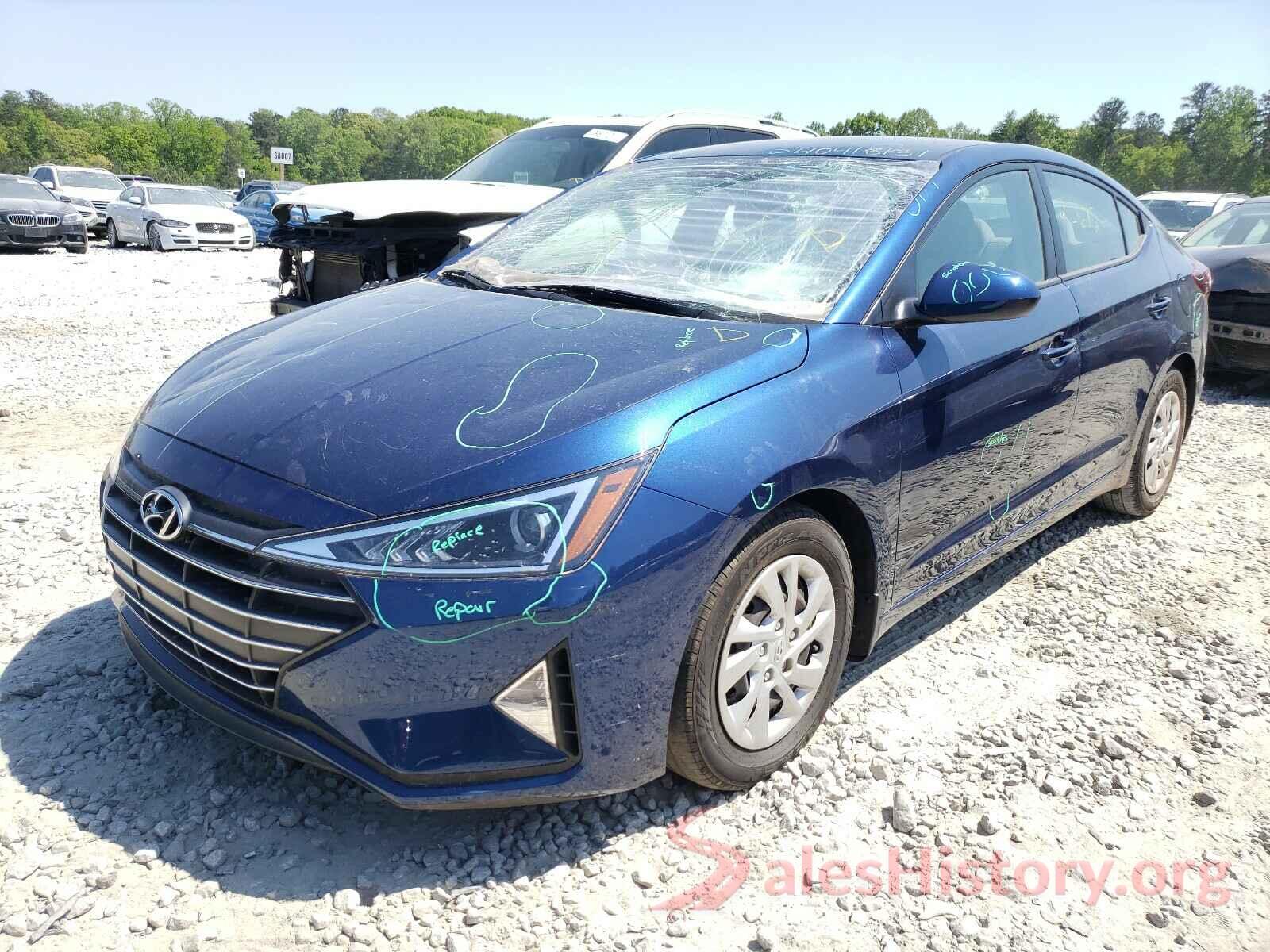 5NPD74LF1KH487963 2019 HYUNDAI ELANTRA