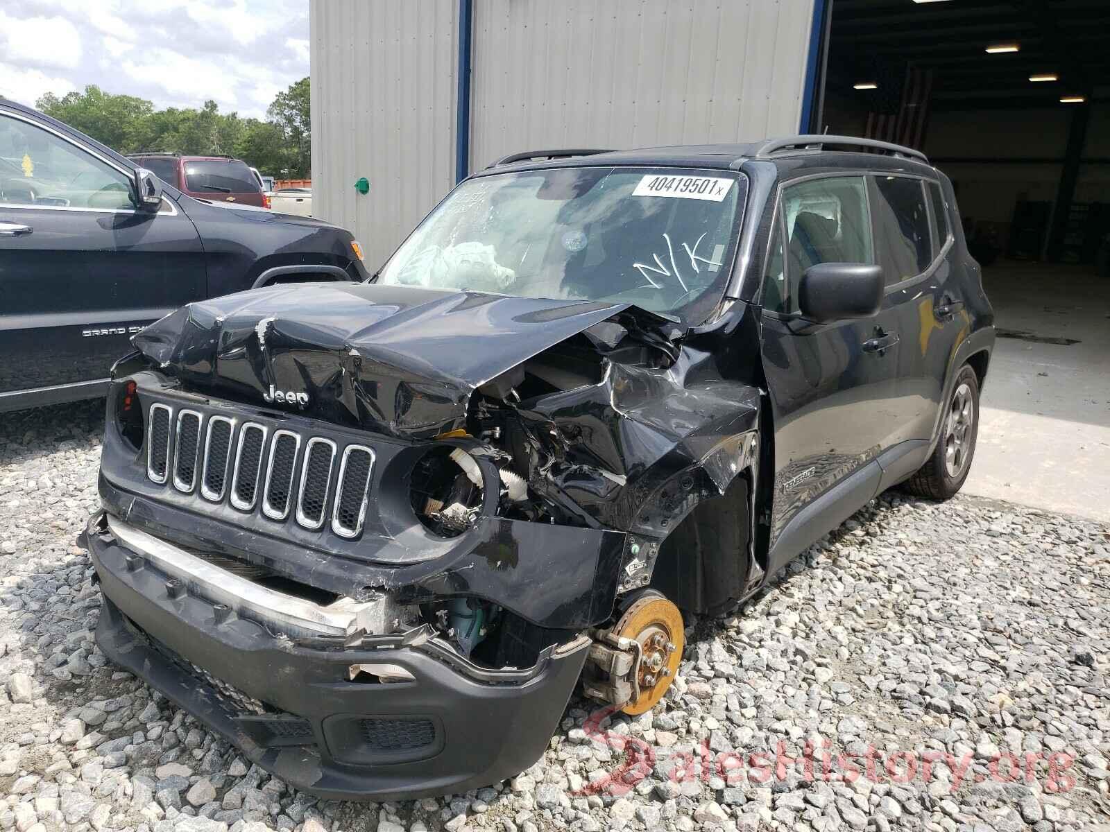 ZACCJAAB5HPE61202 2017 JEEP RENEGADE