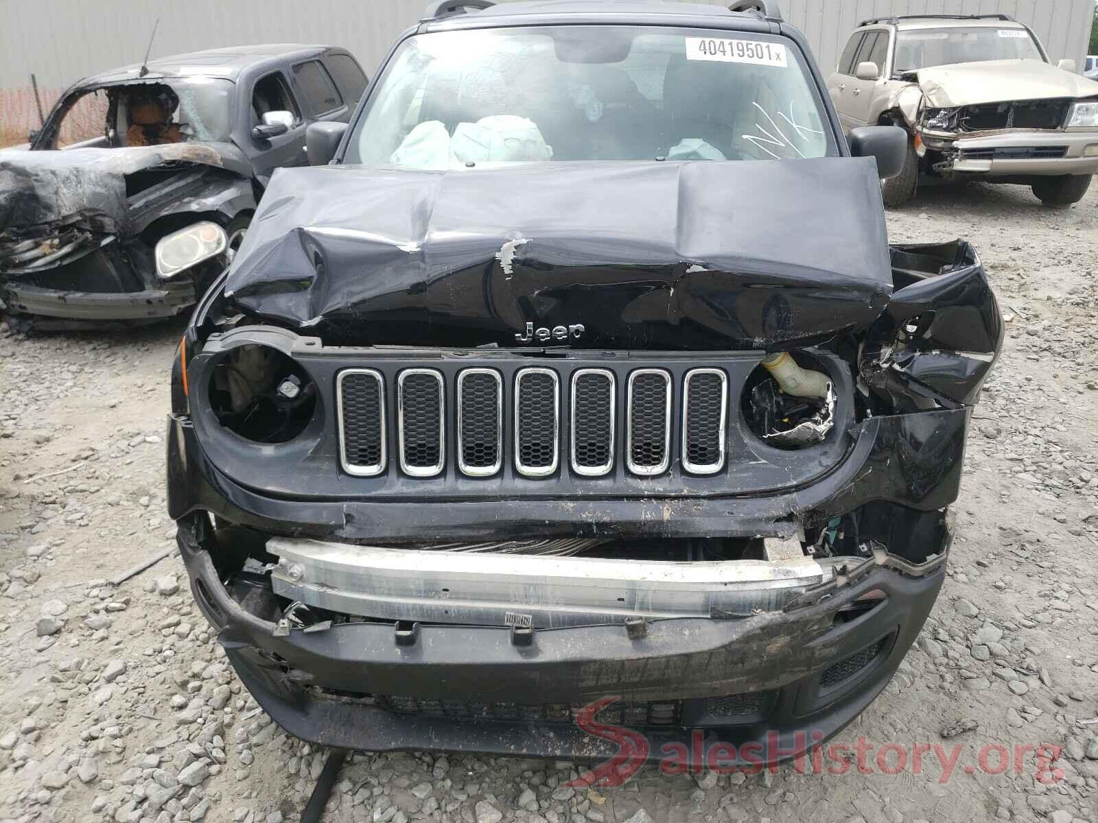 ZACCJAAB5HPE61202 2017 JEEP RENEGADE