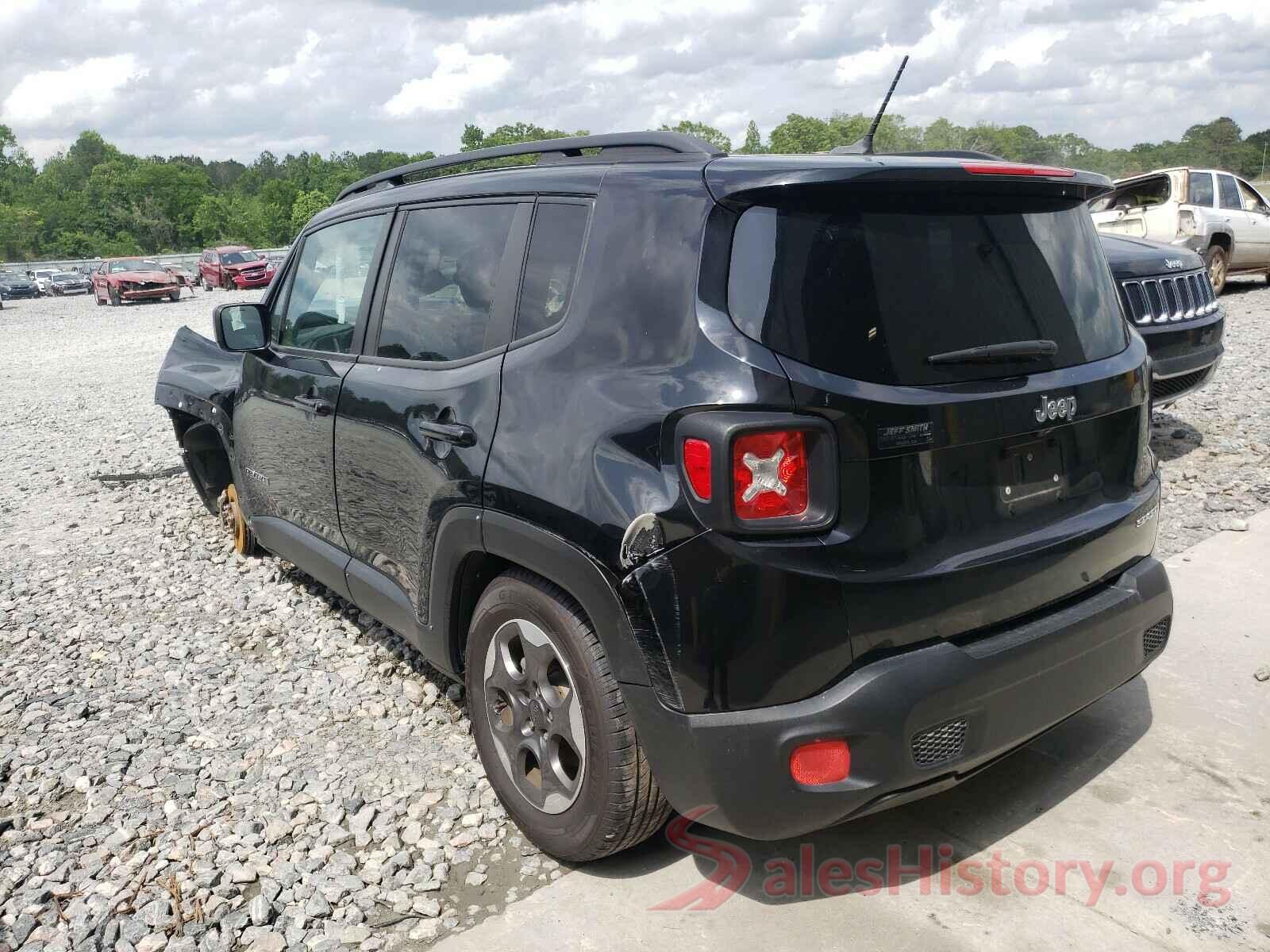 ZACCJAAB5HPE61202 2017 JEEP RENEGADE