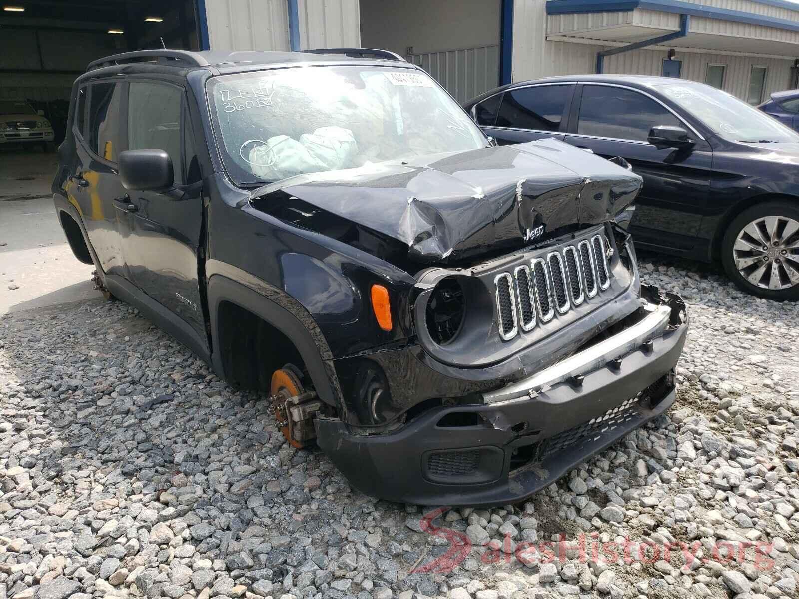 ZACCJAAB5HPE61202 2017 JEEP RENEGADE