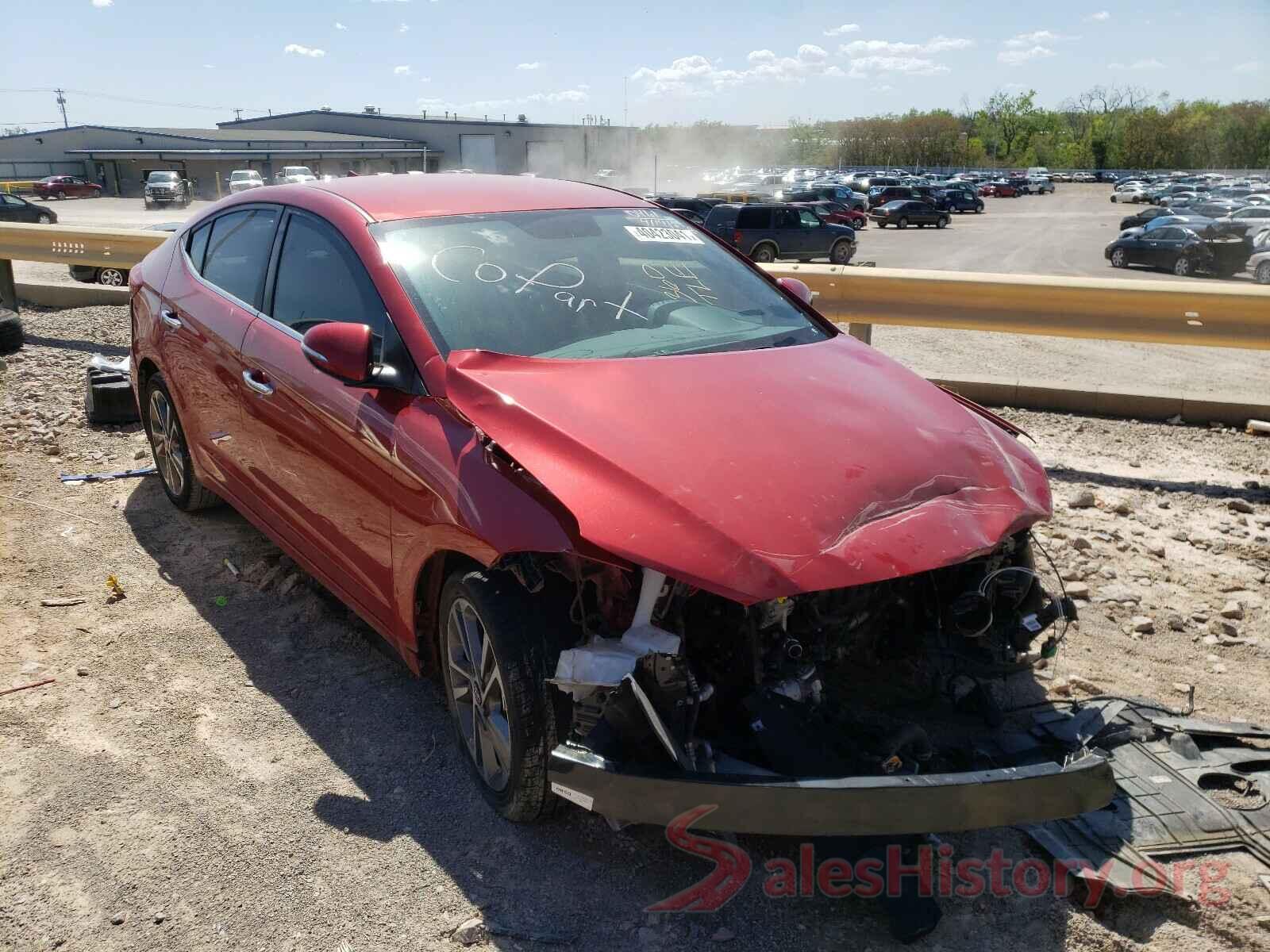 5NPD84LF3HH040461 2017 HYUNDAI ELANTRA