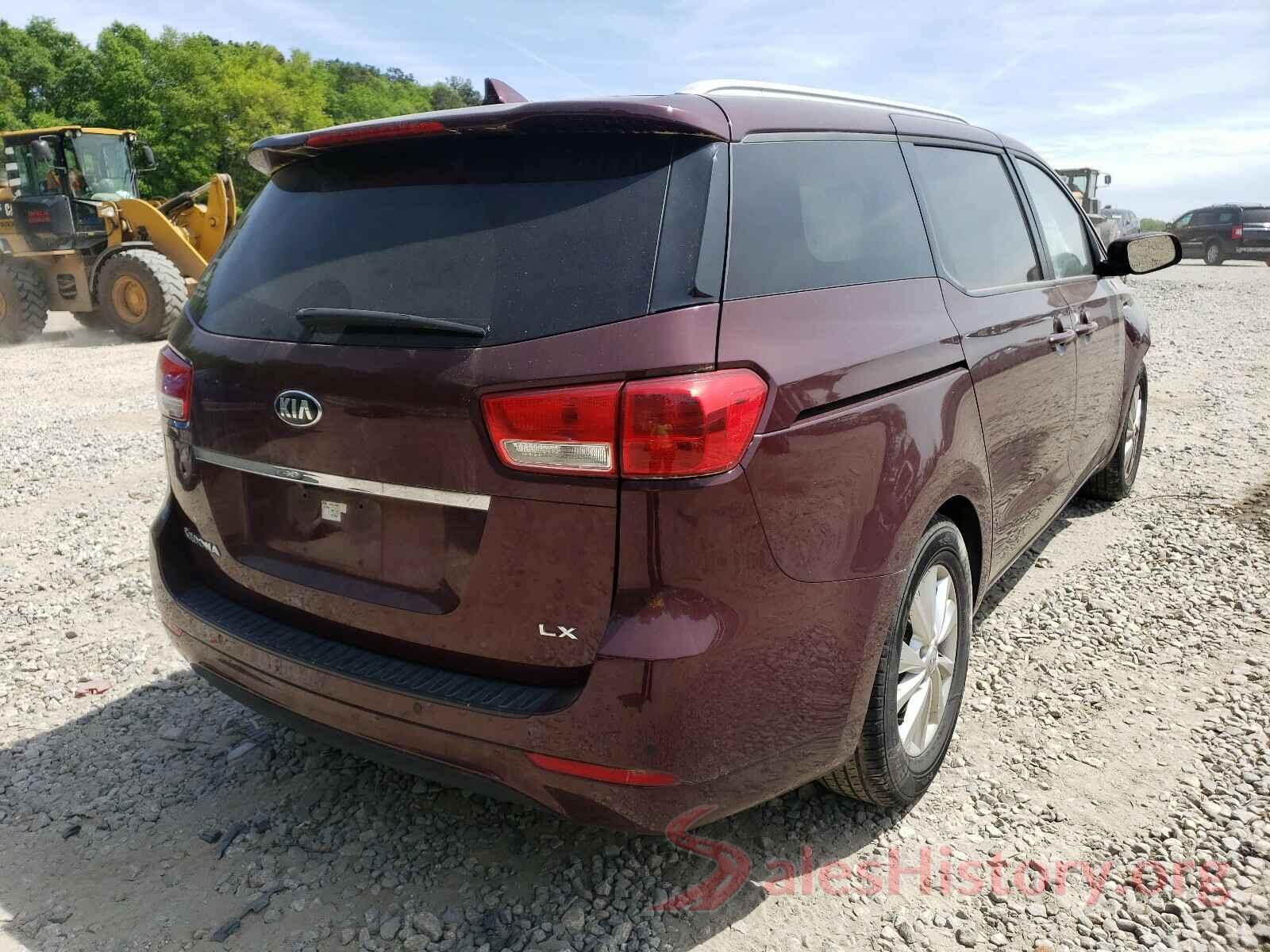 KNDMB5C10G6103536 2016 KIA SEDONA