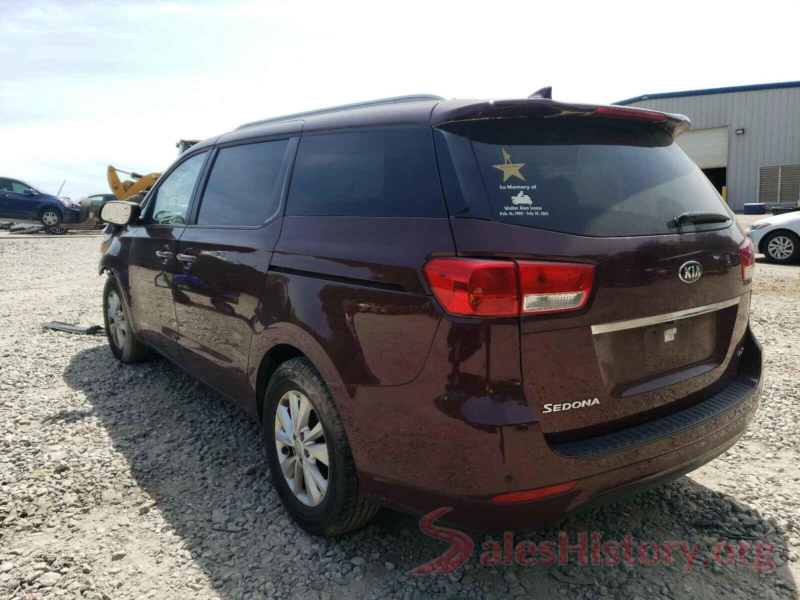 KNDMB5C10G6103536 2016 KIA SEDONA