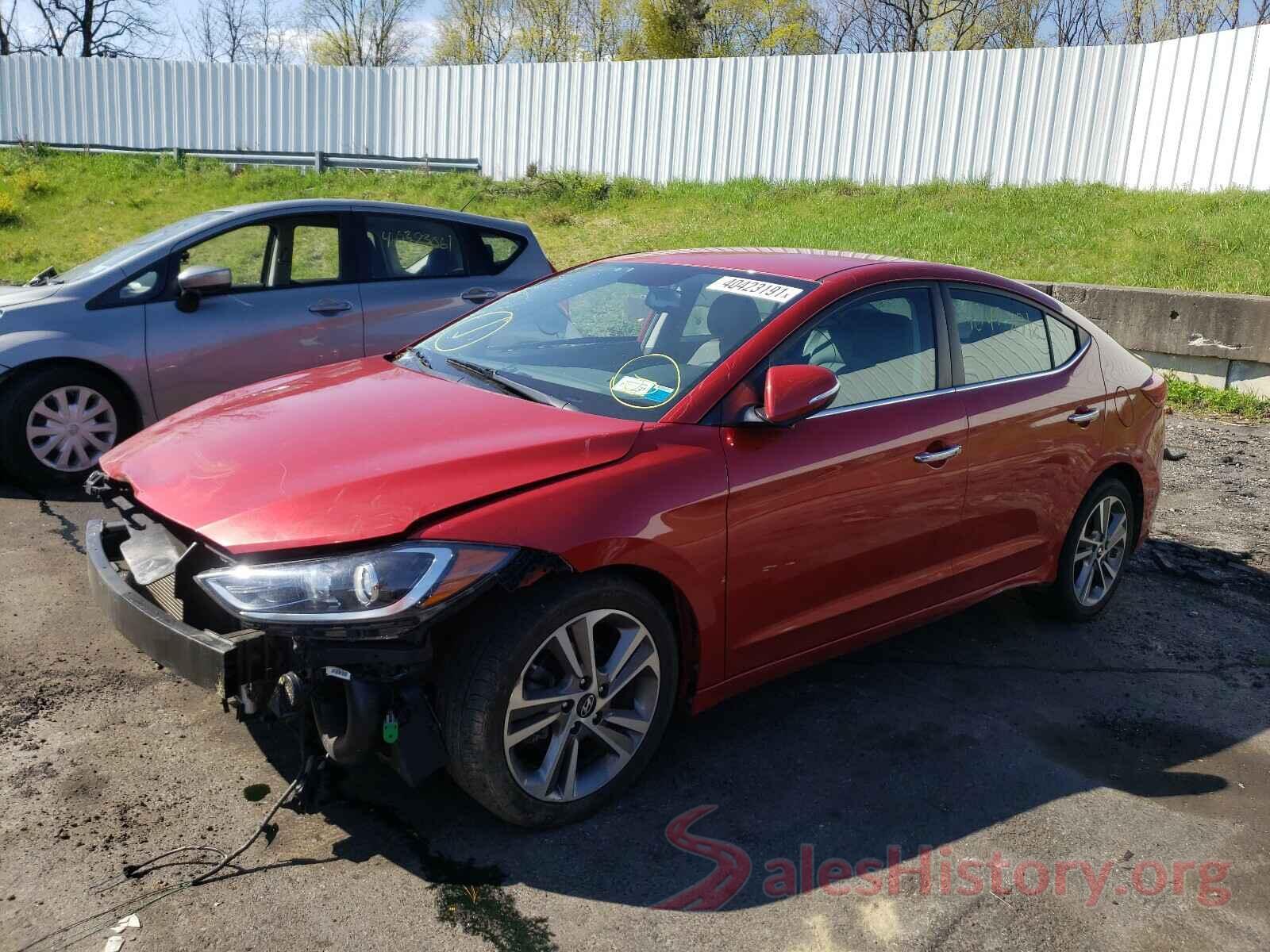 5NPD84LF2HH103758 2017 HYUNDAI ELANTRA