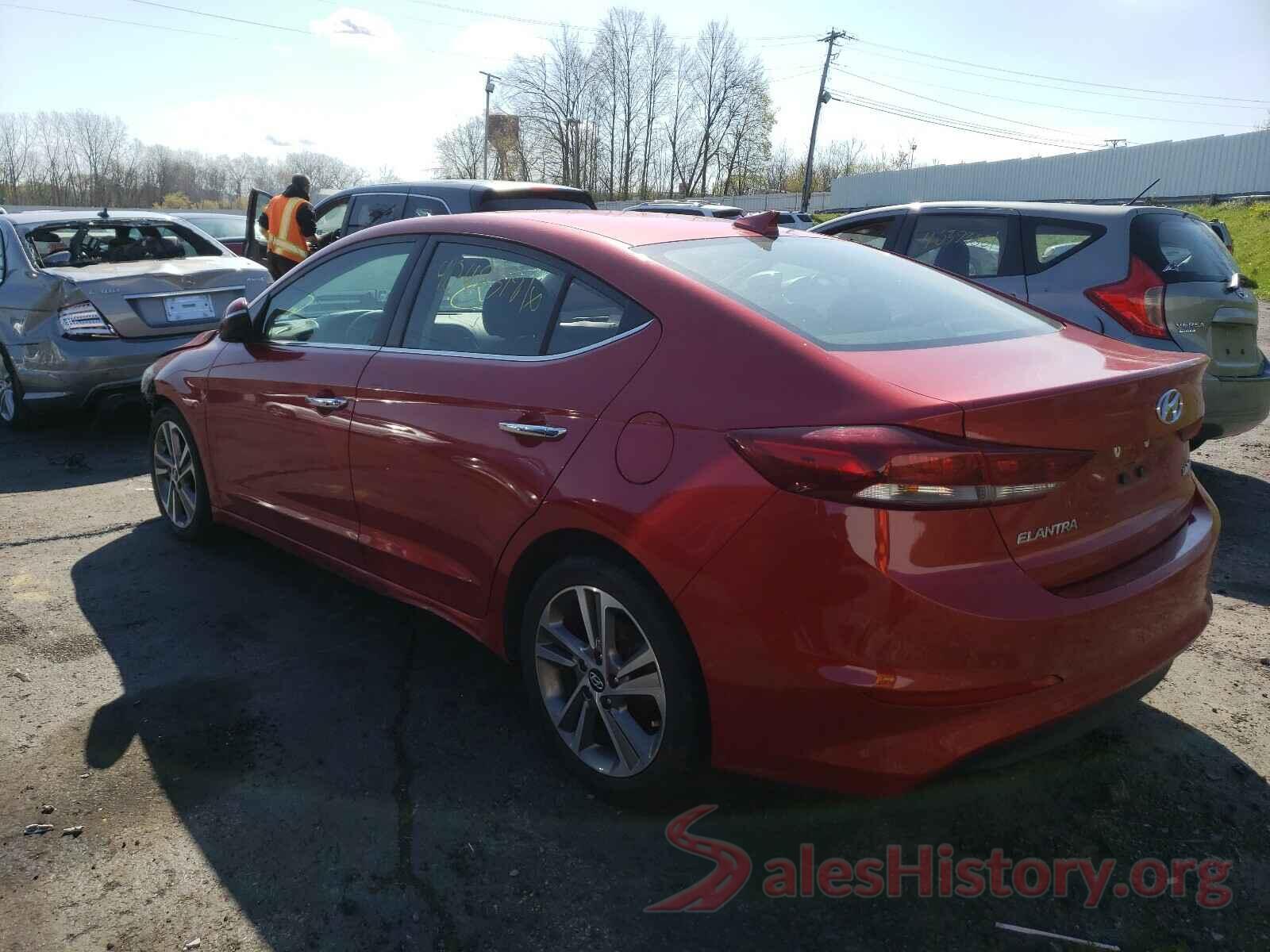 5NPD84LF2HH103758 2017 HYUNDAI ELANTRA