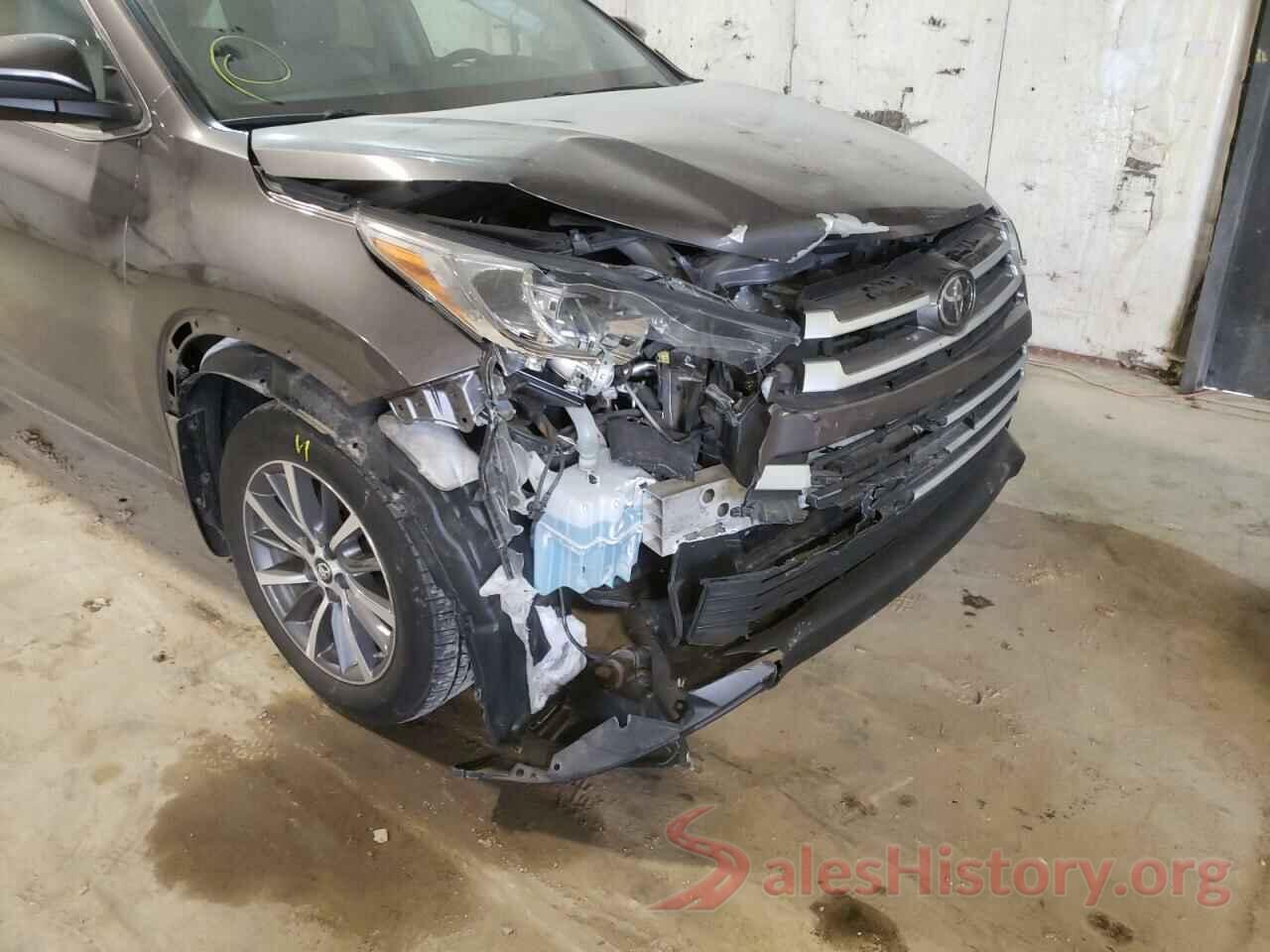 5TDJZRFH6JS824644 2018 TOYOTA HIGHLANDER