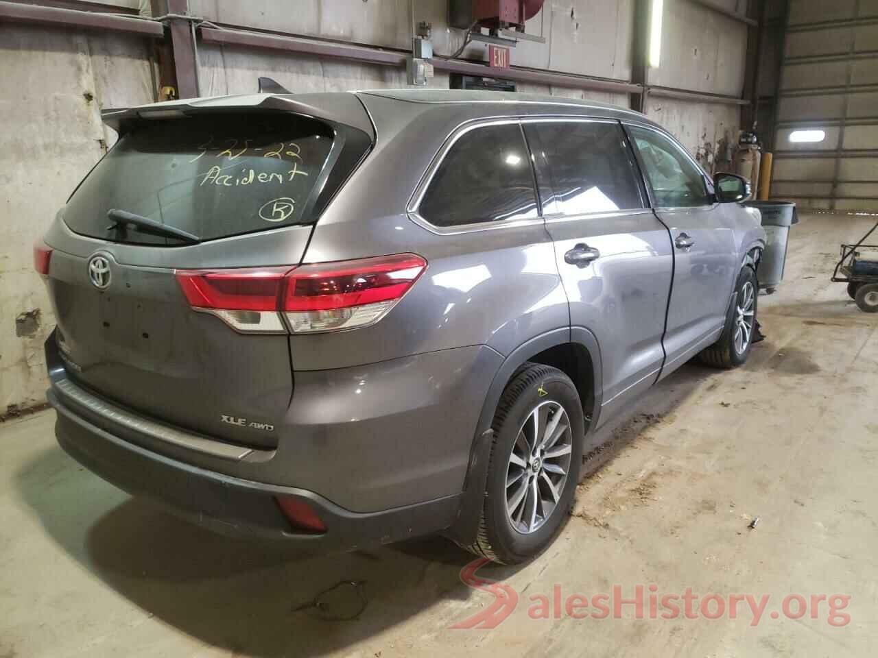 5TDJZRFH6JS824644 2018 TOYOTA HIGHLANDER