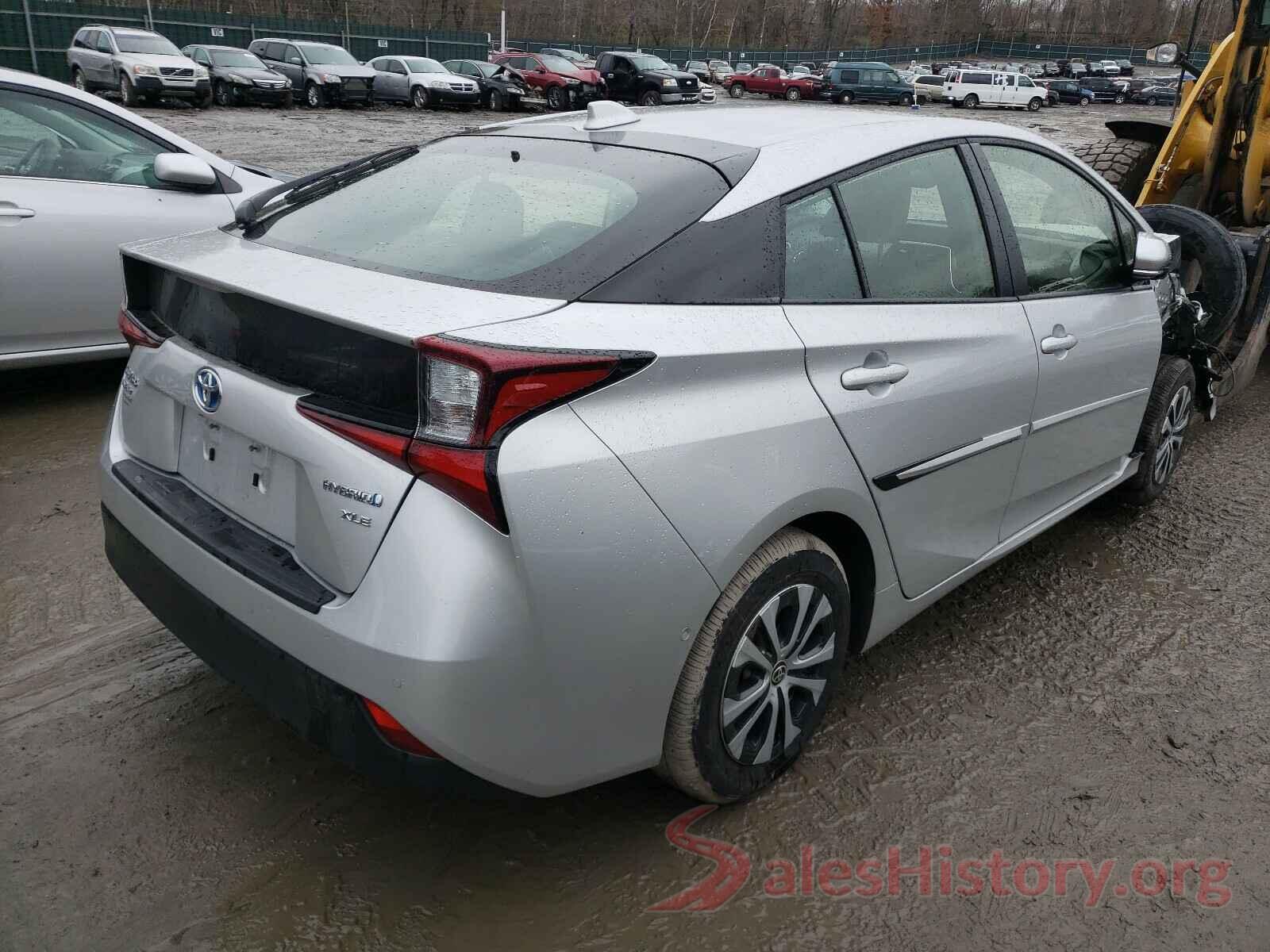 JTDL9RFU6L3013436 2020 TOYOTA PRIUS