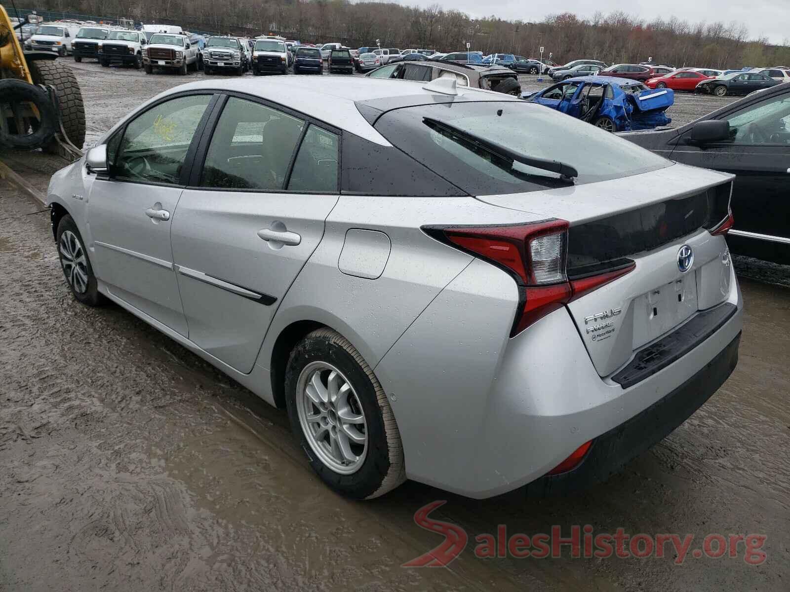 JTDL9RFU6L3013436 2020 TOYOTA PRIUS