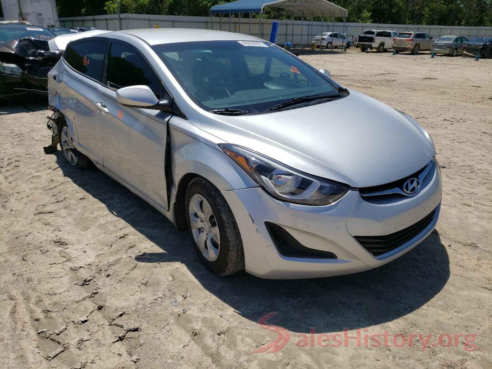 5NPDH4AE3GH798048 2016 HYUNDAI ELANTRA