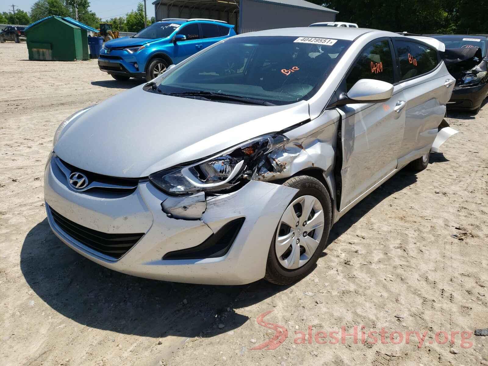 5NPDH4AE3GH798048 2016 HYUNDAI ELANTRA