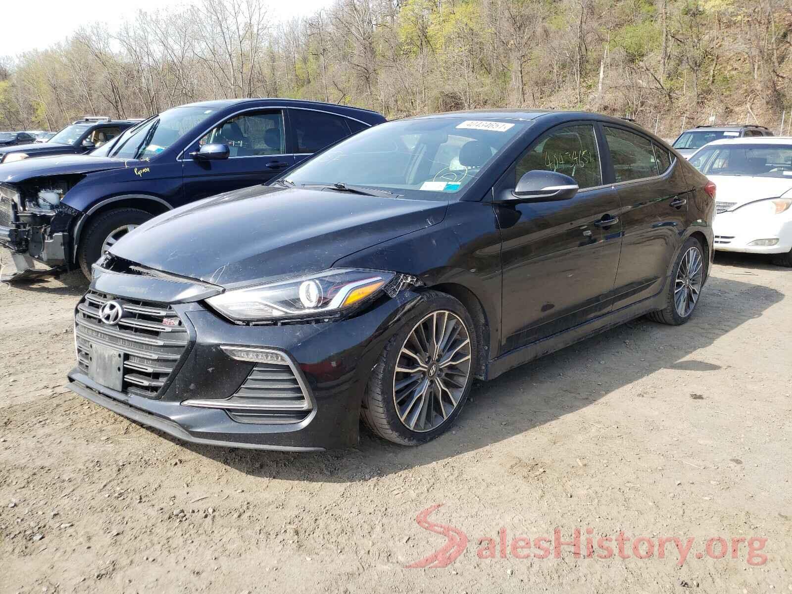 KMHD04LBXJU682199 2018 HYUNDAI ELANTRA