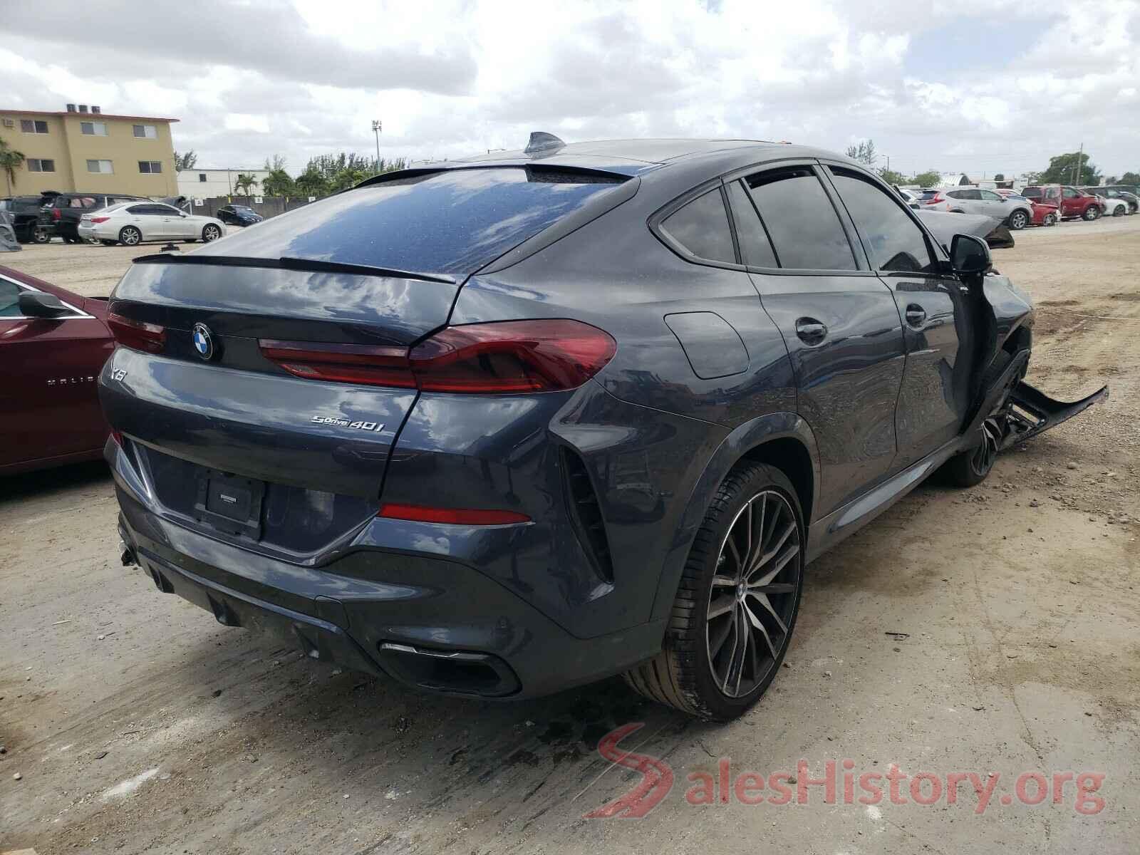 5UXCY4C00M9E11720 2021 BMW X6