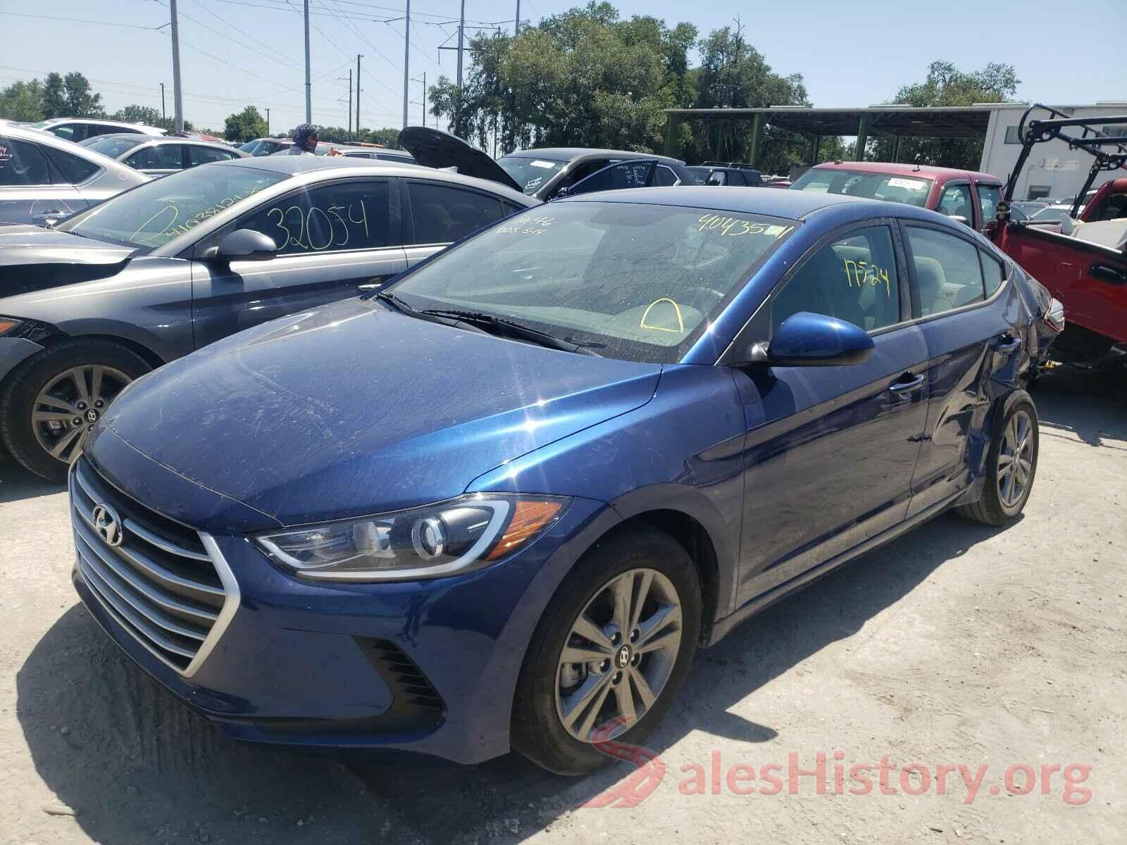 5NPD84LFXJH373794 2018 HYUNDAI ELANTRA