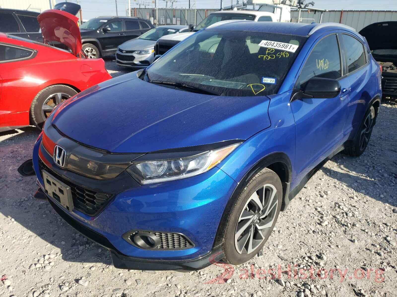 3CZRU5H10LG700598 2020 HONDA HR-V