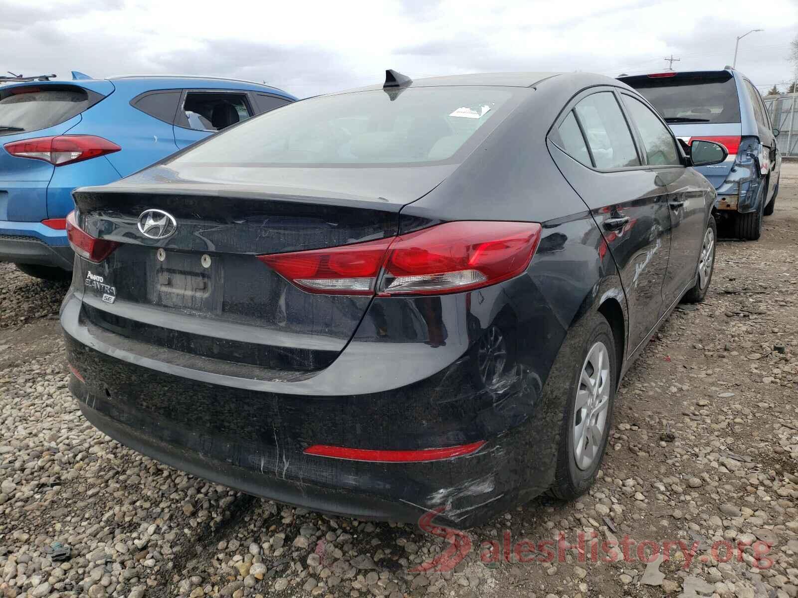 5NPD74LF8HH161165 2017 HYUNDAI ELANTRA