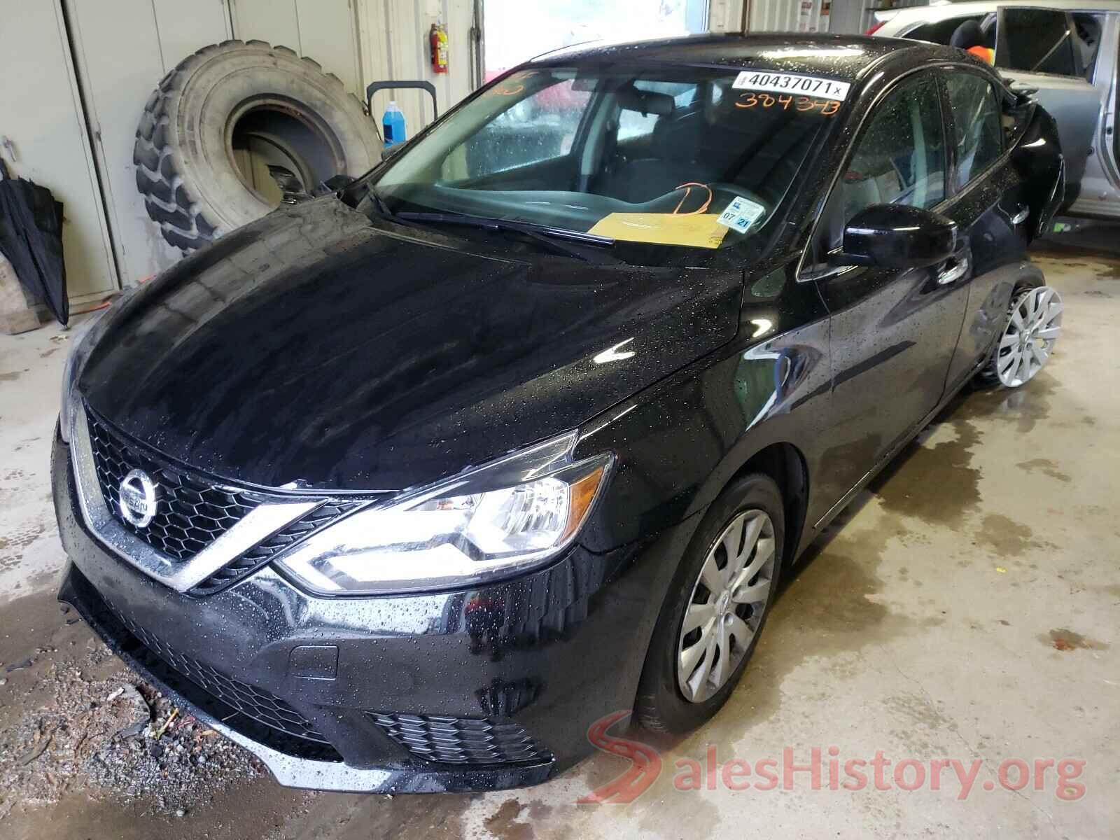 3N1AB7AP9KY384343 2019 NISSAN SENTRA