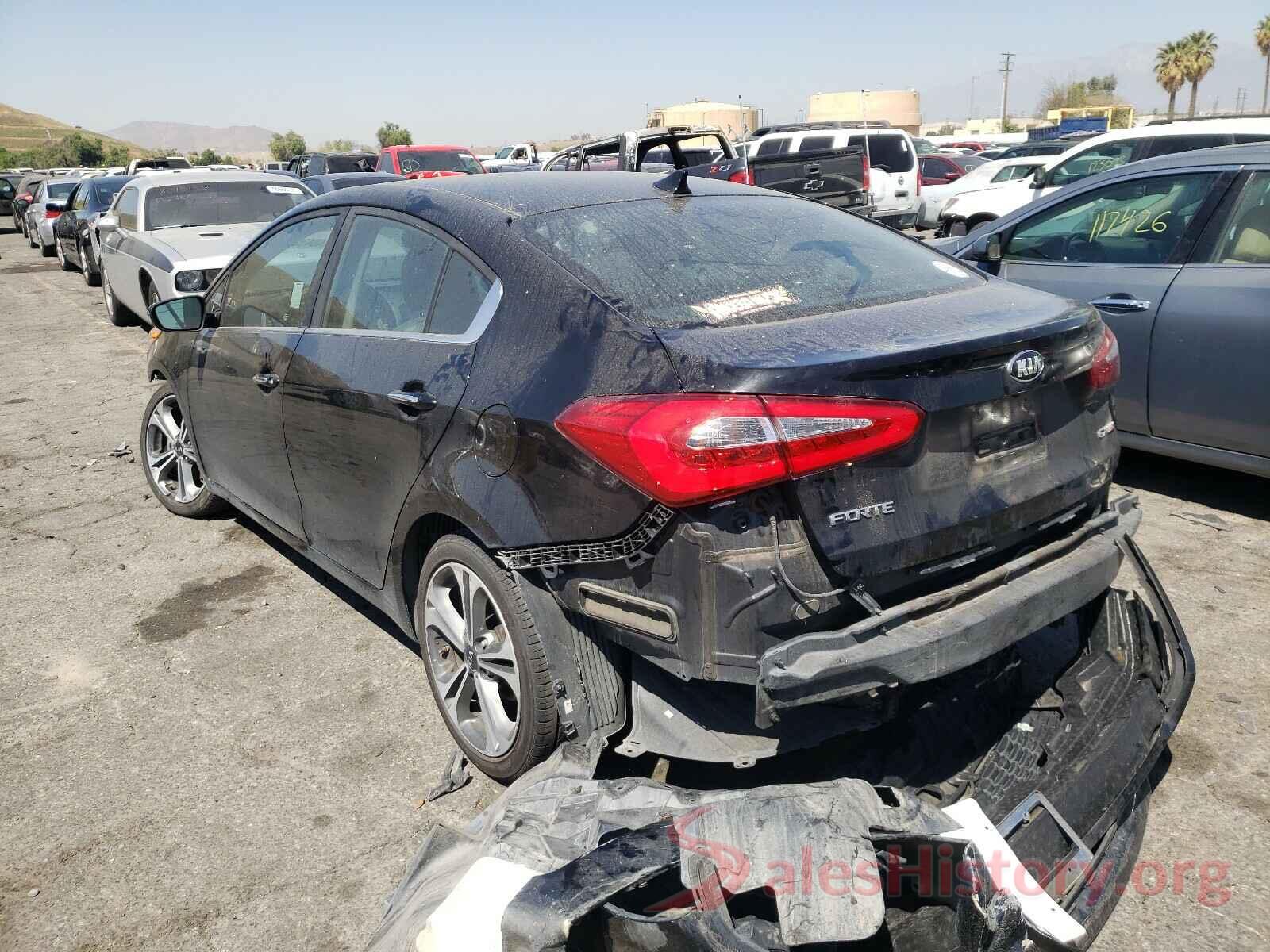 KNAFZ4A87G5616672 2016 KIA FORTE