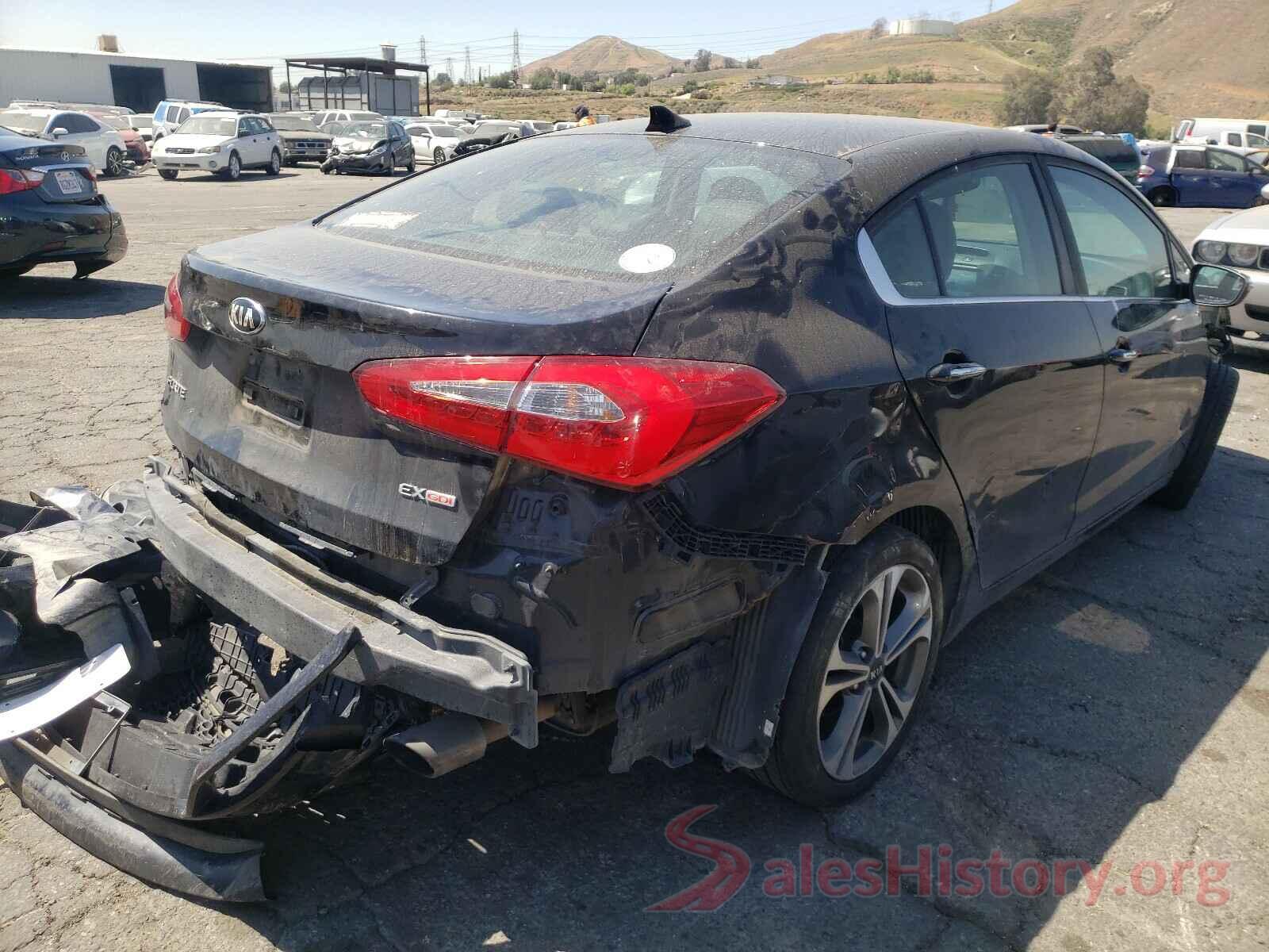 KNAFZ4A87G5616672 2016 KIA FORTE