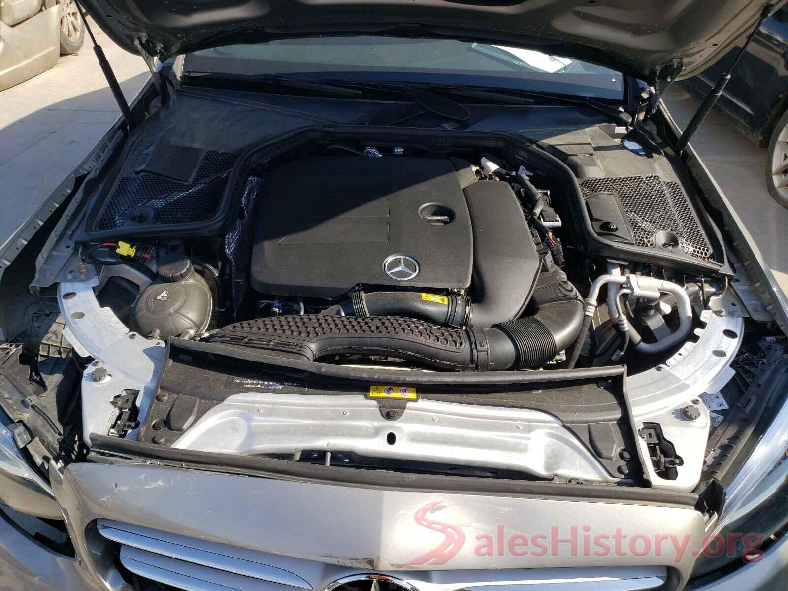 55SWF8DB8KU317420 2019 MERCEDES-BENZ C CLASS