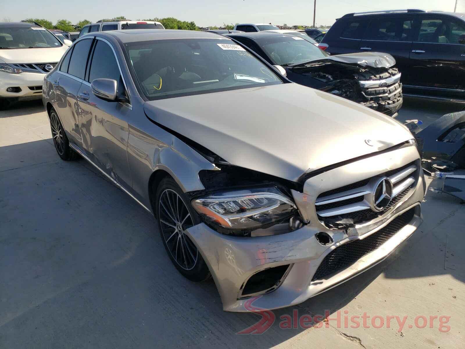 55SWF8DB8KU317420 2019 MERCEDES-BENZ C CLASS