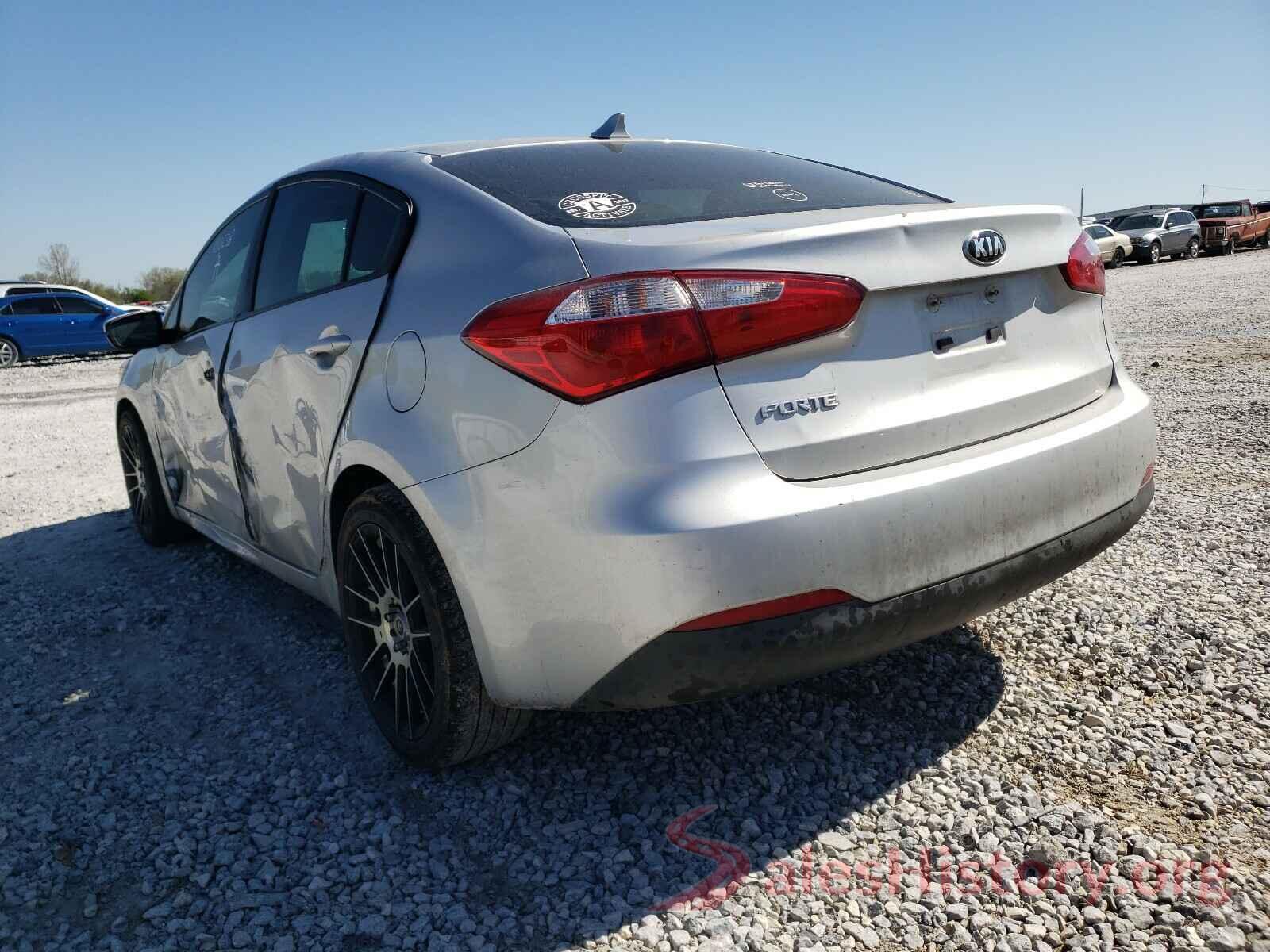 KNAFK4A6XG5495736 2016 KIA FORTE