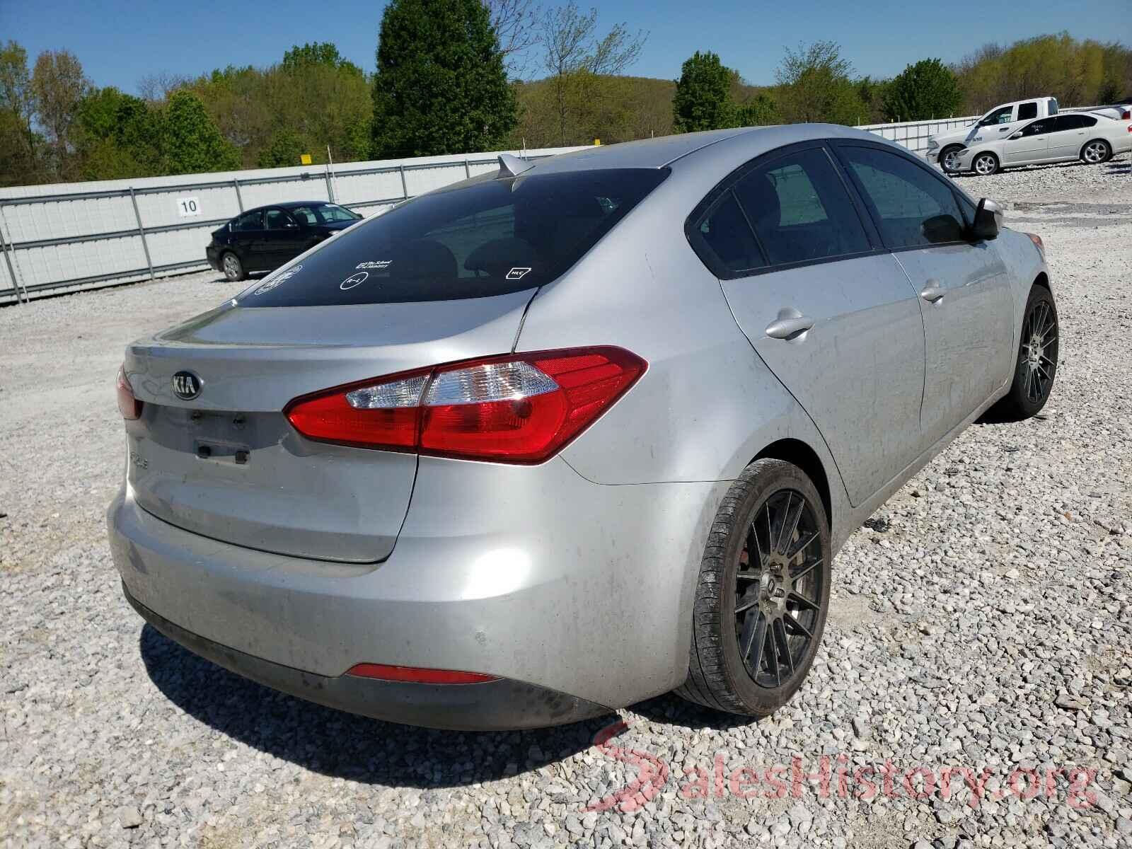 KNAFK4A6XG5495736 2016 KIA FORTE